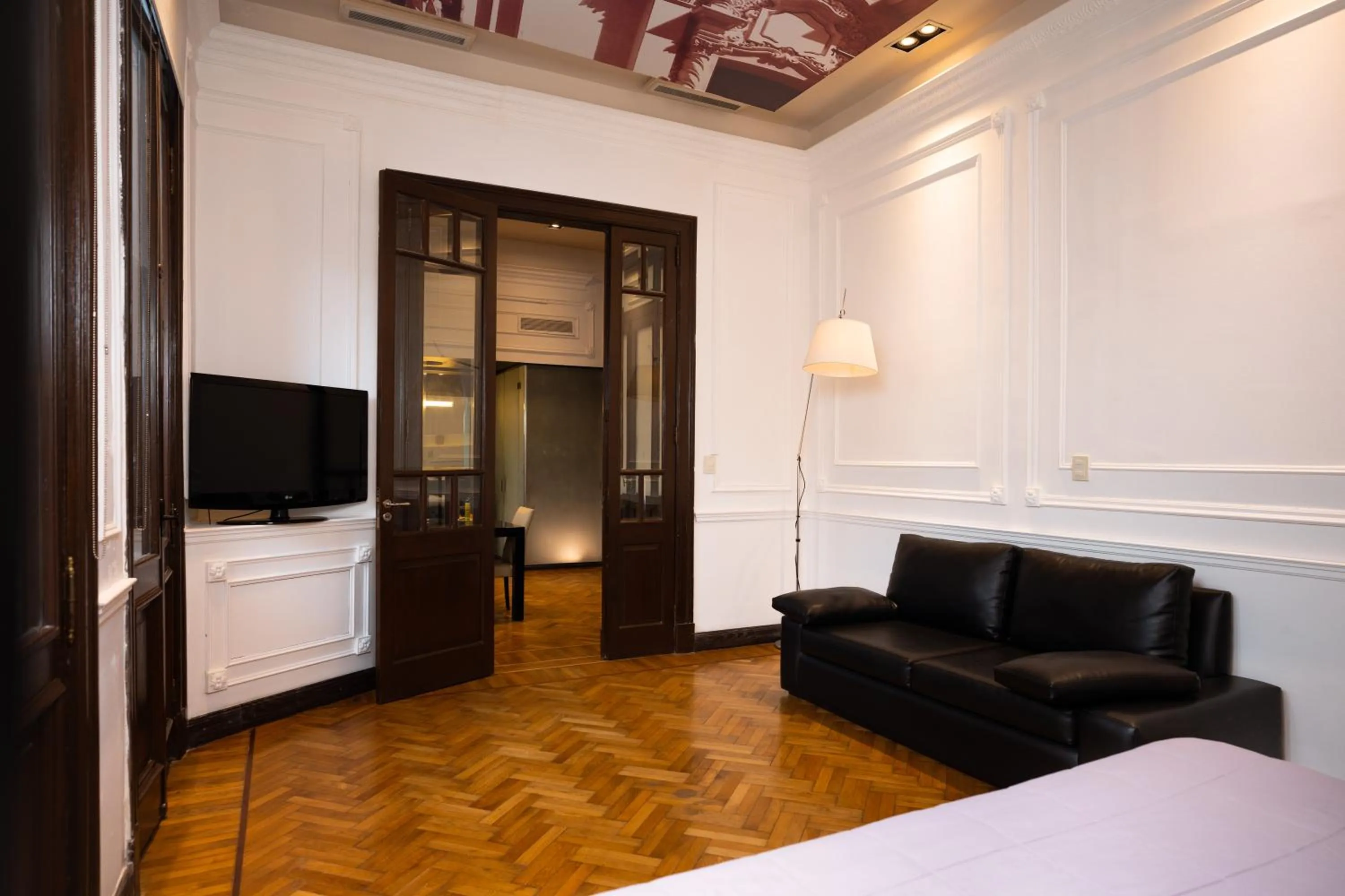 Bed in Loft Osteria by Sagardi