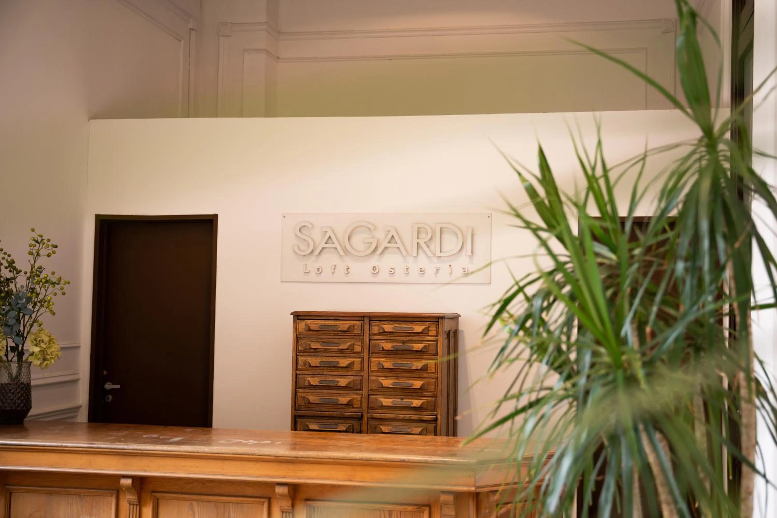 Lobby or reception in Loft Osteria by Sagardi