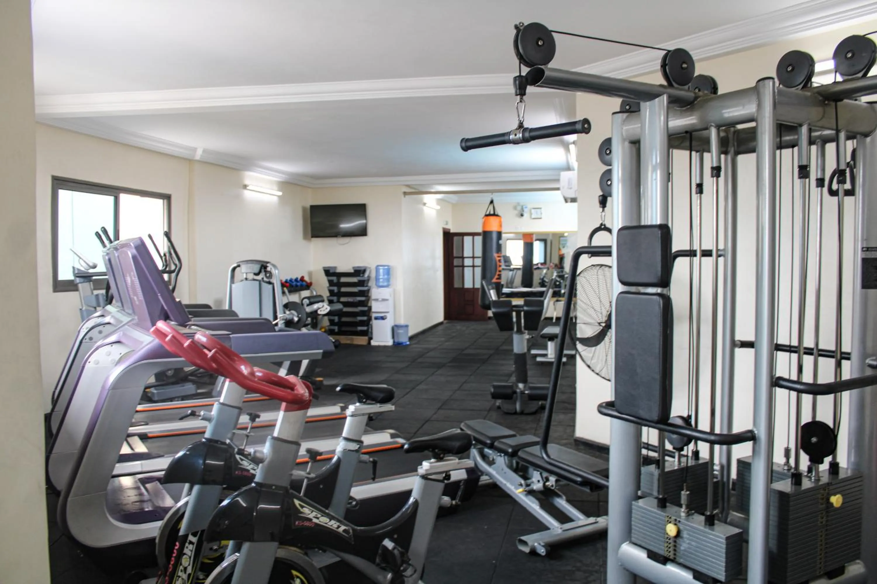 Fitness centre/facilities in Residence Le Carat Bonapriso