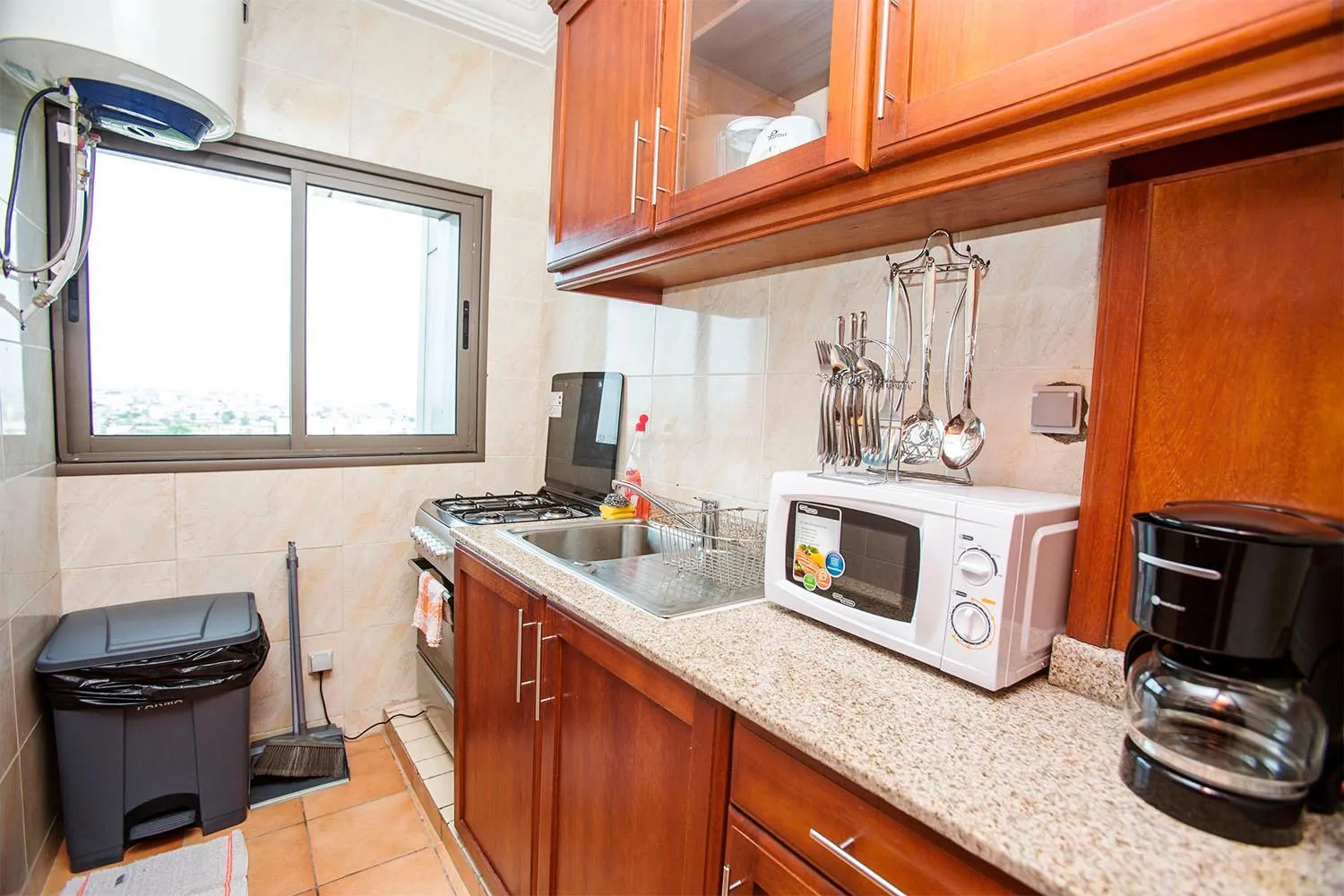 Food and drinks in Residence Le Carat Bonapriso