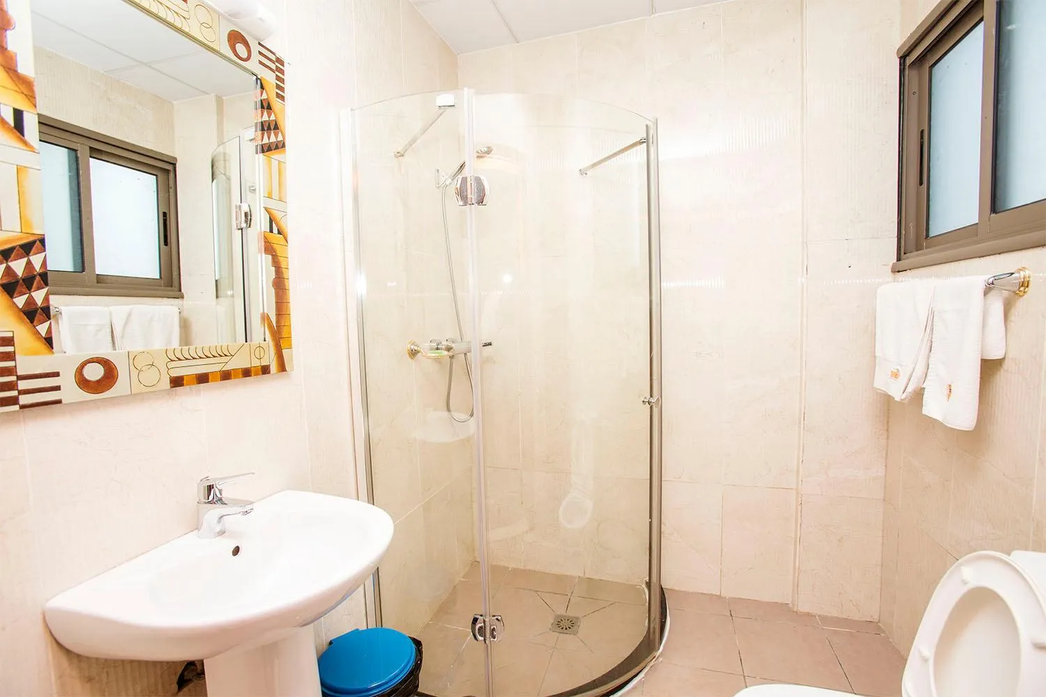 Shower in Residence Le Carat Bonapriso