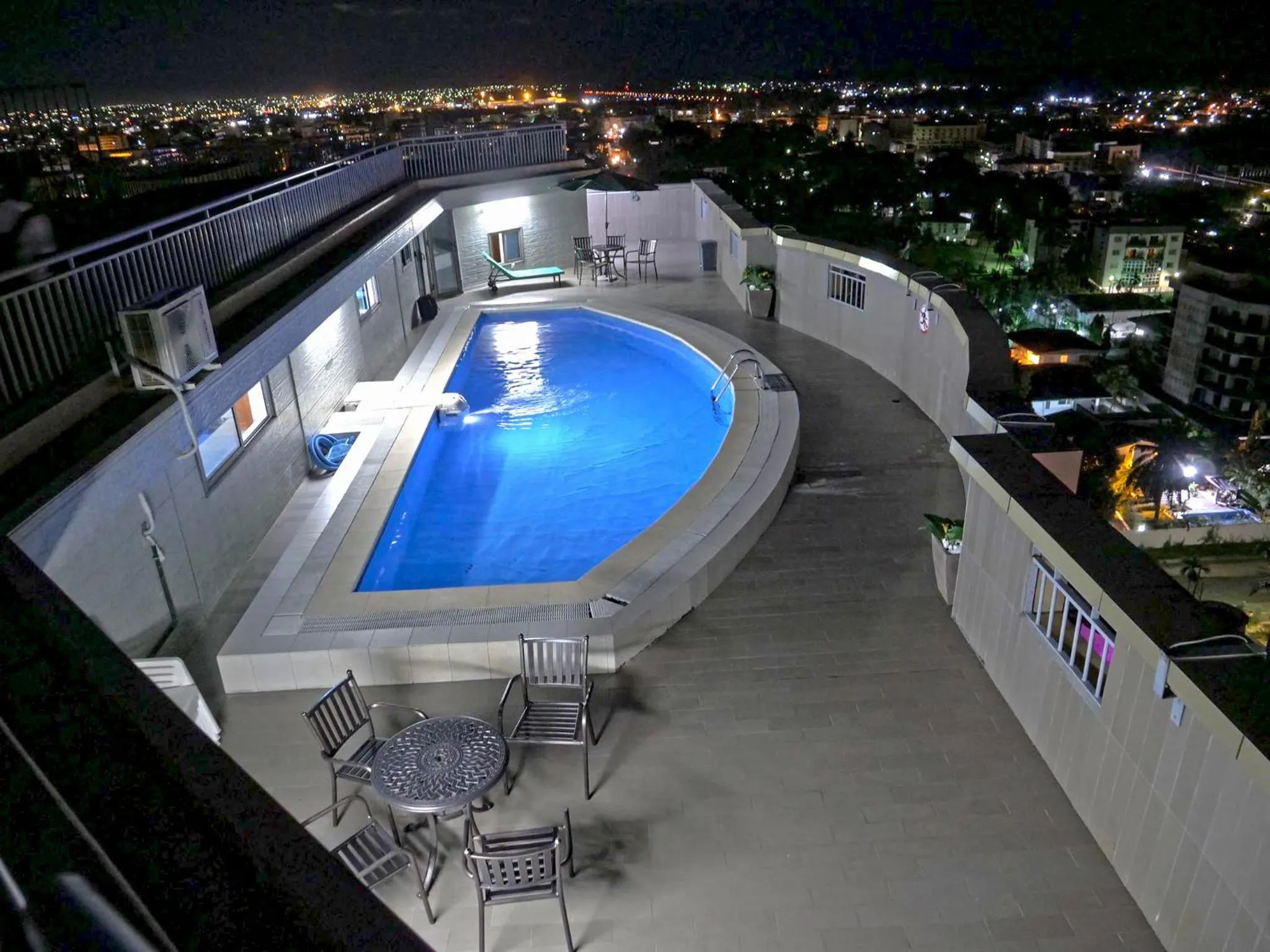 Balcony/Terrace in Residence Le Carat Bonapriso