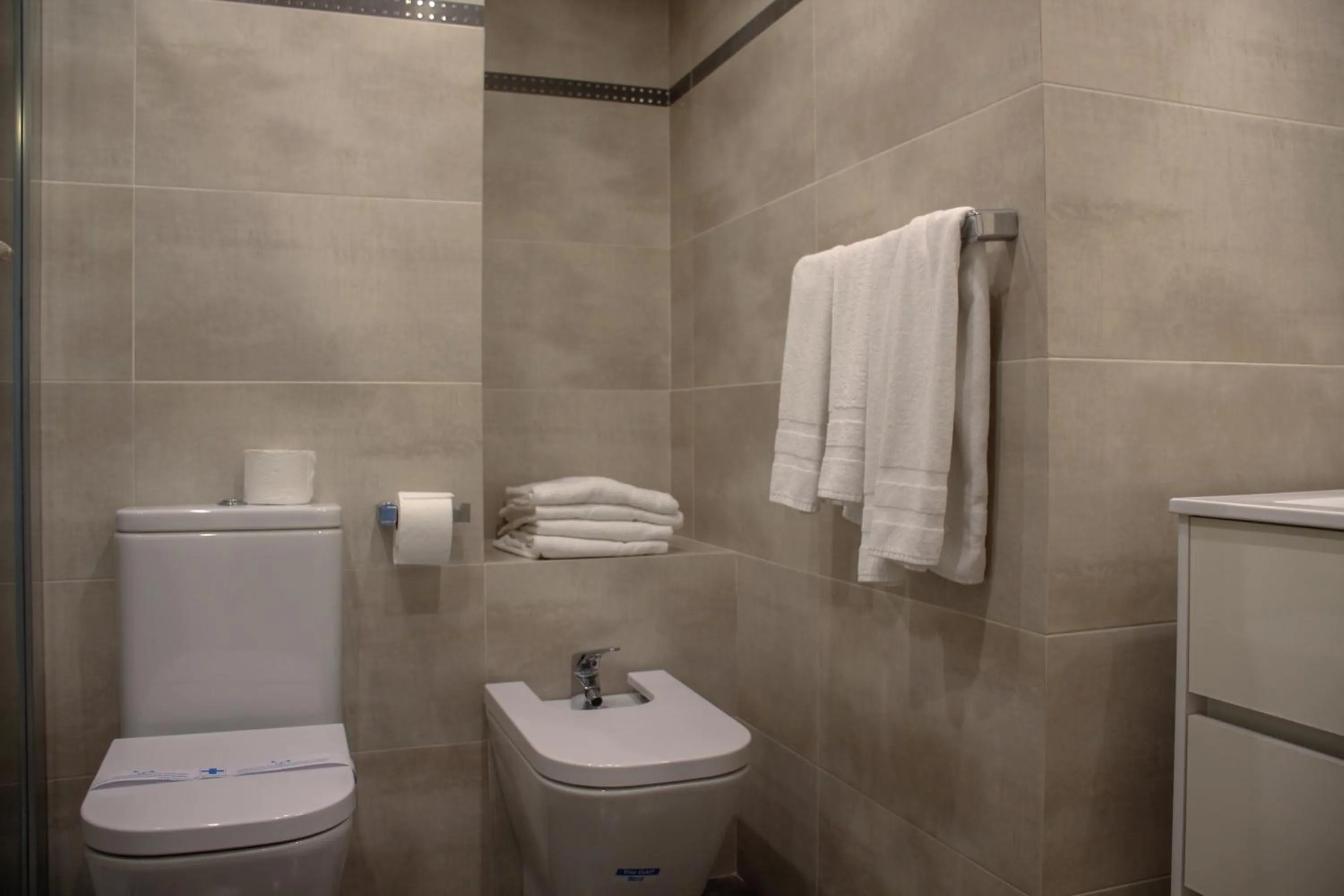 Toilet in Apartamentos Turmalina Unitursa