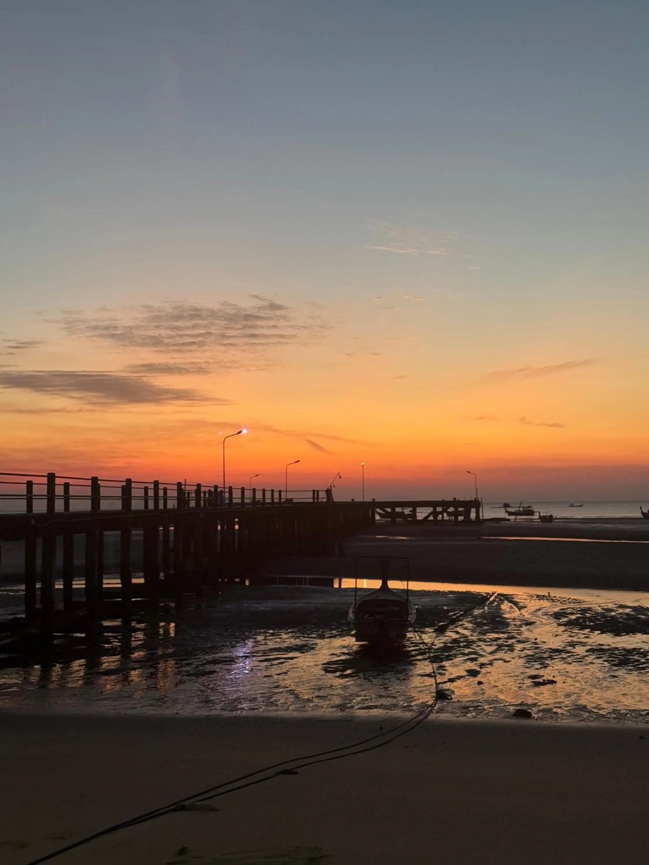 Sunrise in Baan Taranya Koh Yao Yai Resort