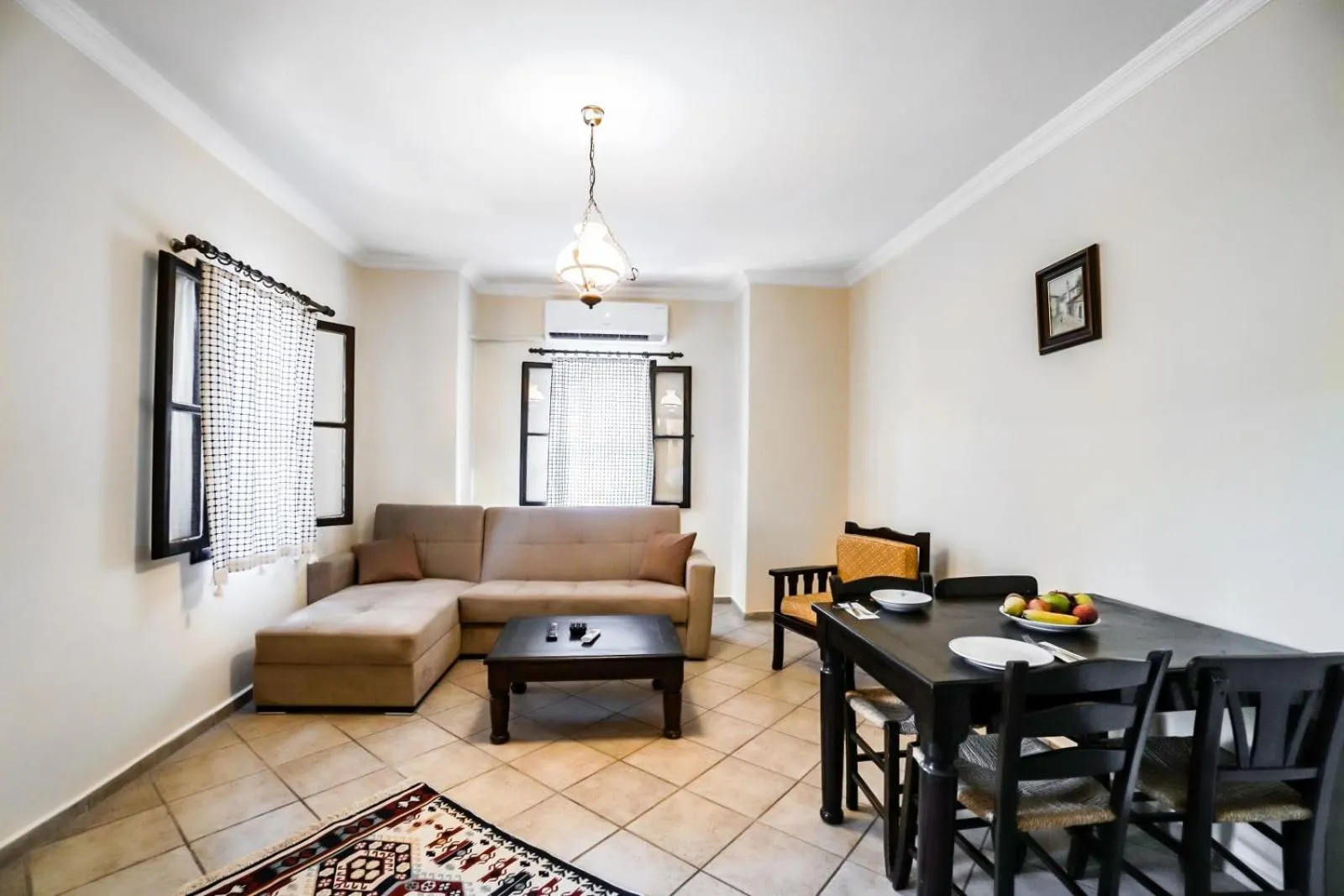 Living room in Mira Suites