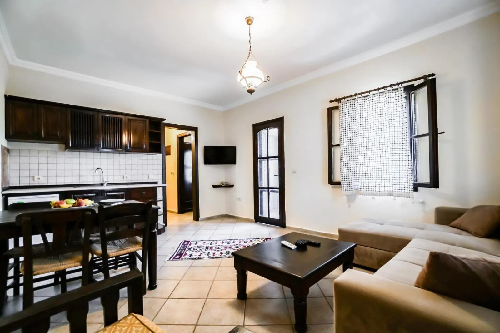 Living room in Mira Suites