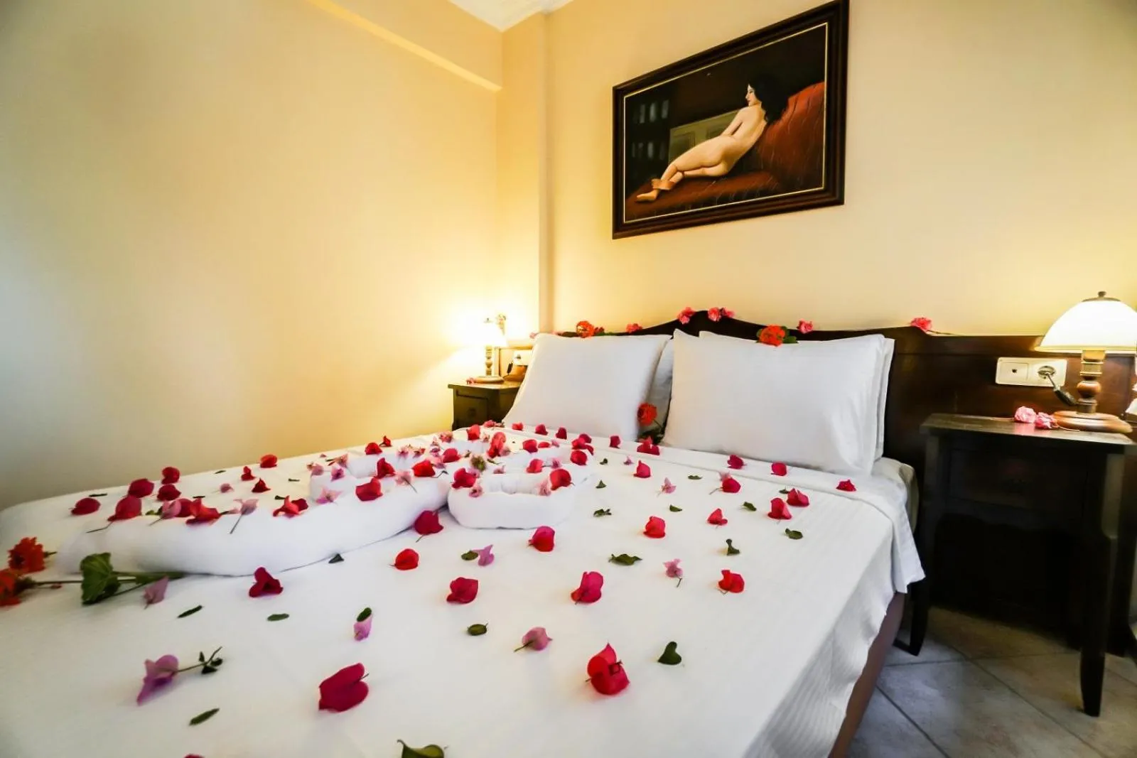 Bed in Mira Suites