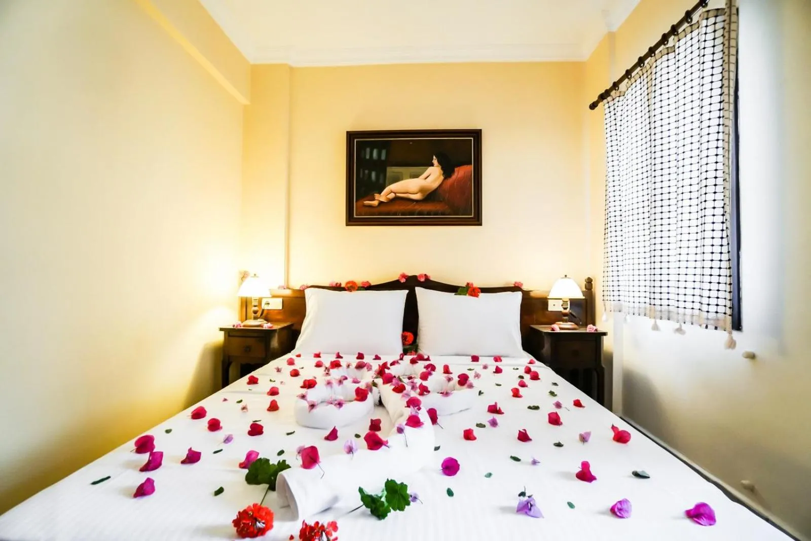 Bed in Mira Suites