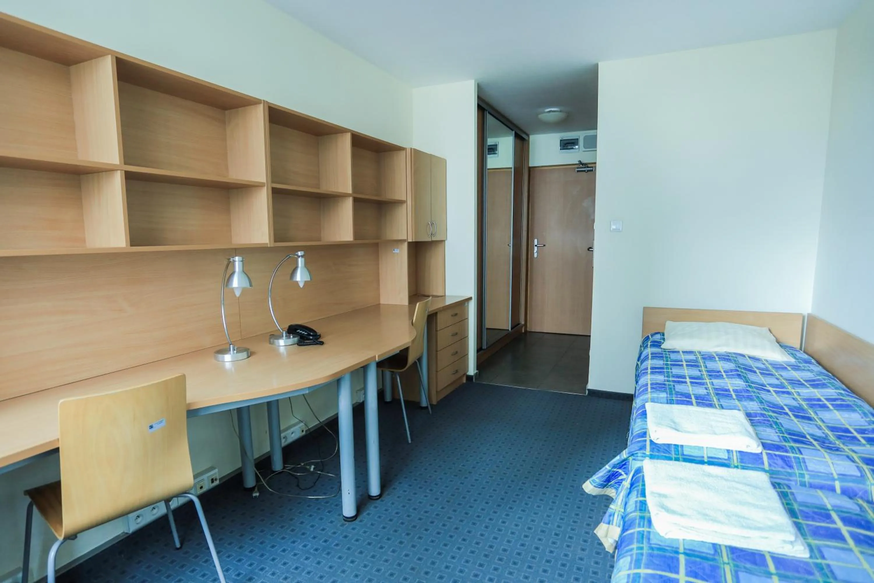 Bed in Hotel Krakowiak