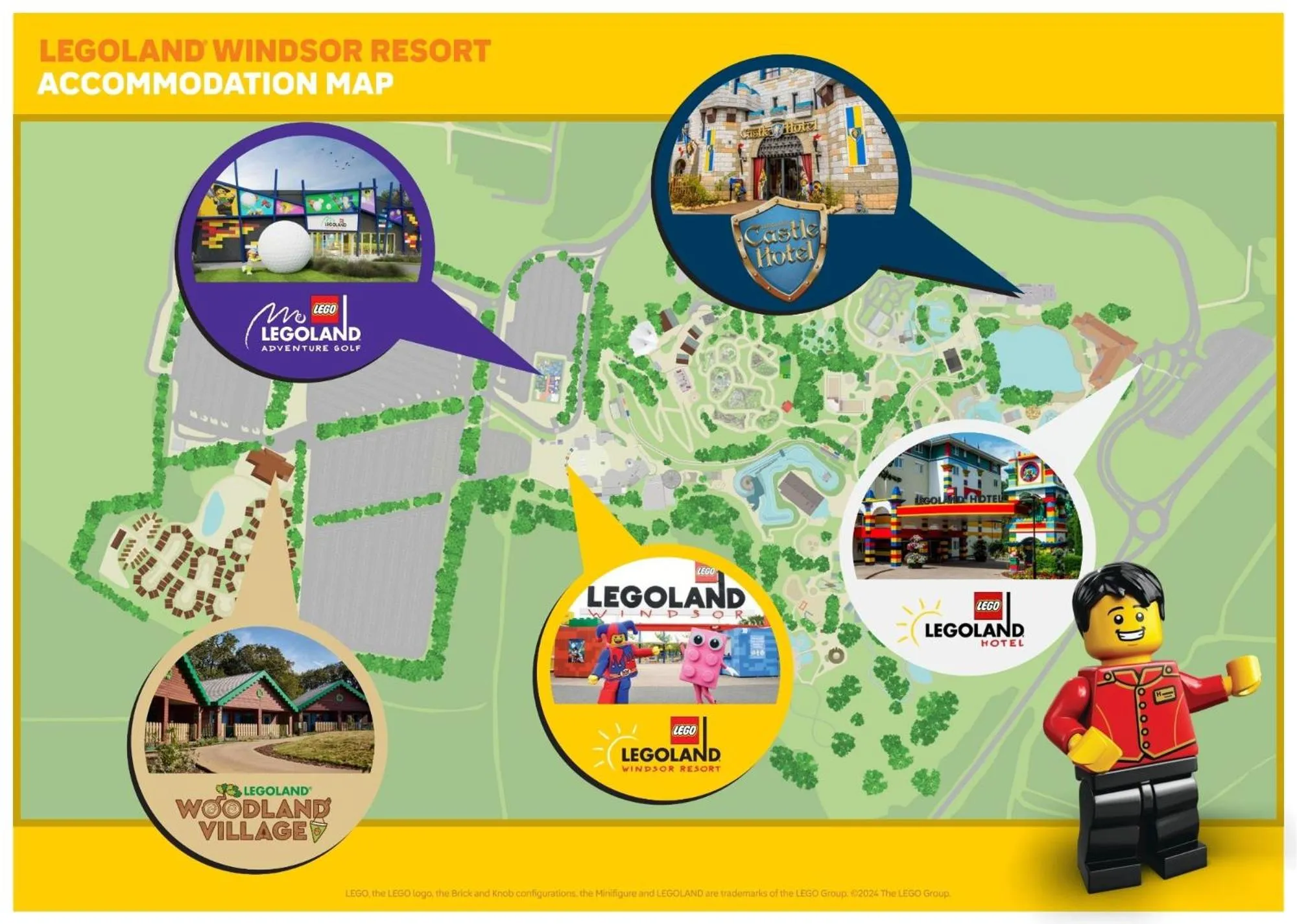 On site in LEGOLAND(R) Windsor Resort