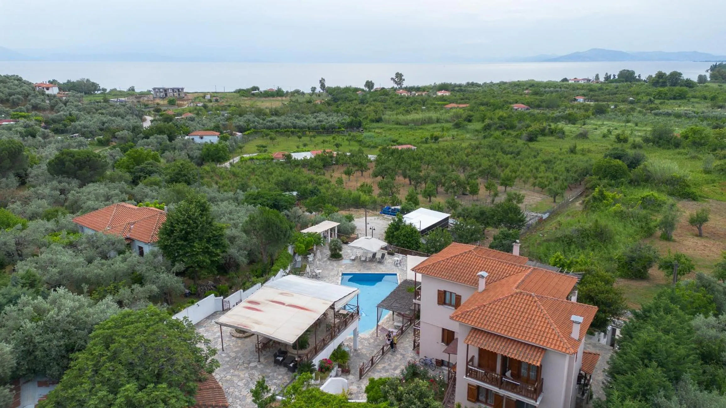 Natural landscape in Seralis Pelion