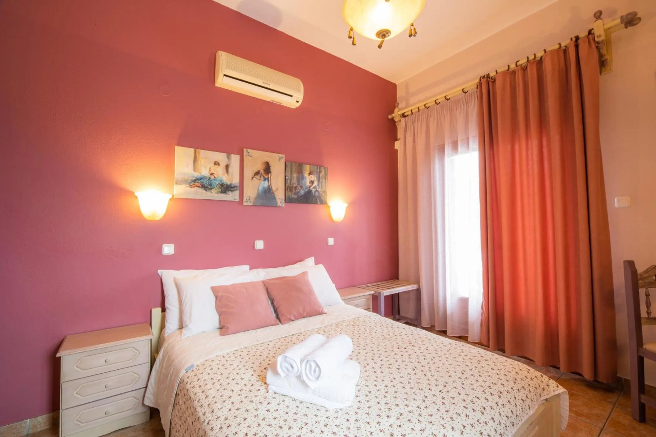 Bedroom, Bed in Seralis Pelion