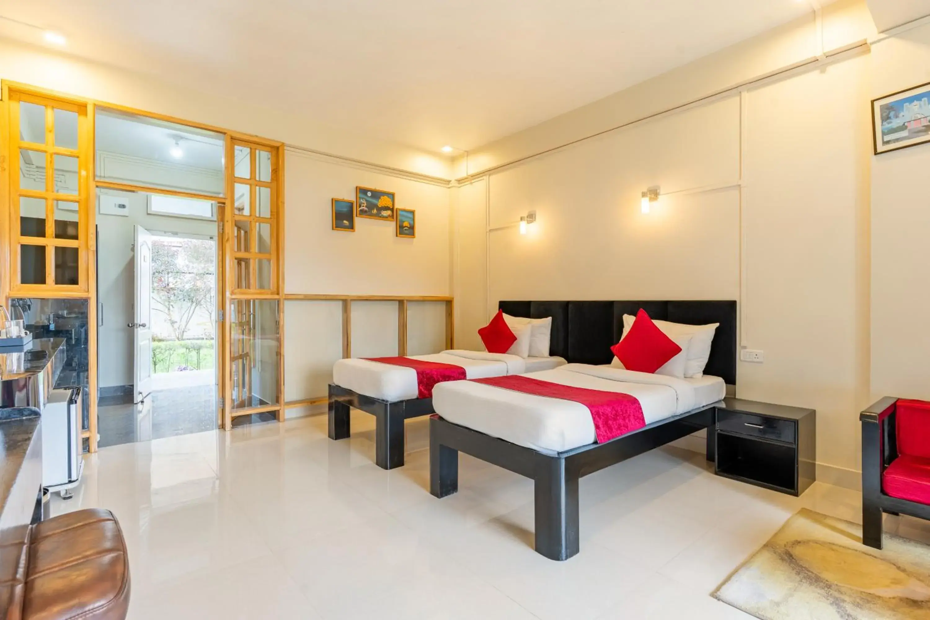 Premium twin bed room with garden view in La Nicholas Lake View by Summit Hotels Premium twin bed room with garden view in La Nicholas Lake View by Summit Hotels