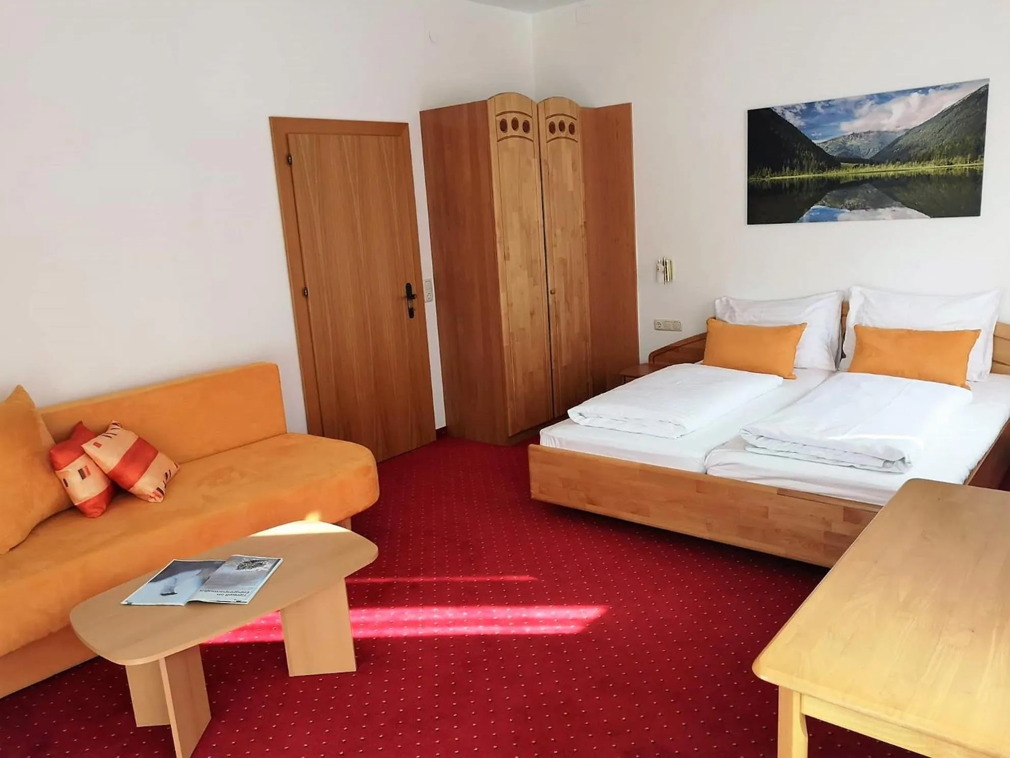 Photo of the whole room, Bed in Hotel Rupertihaus