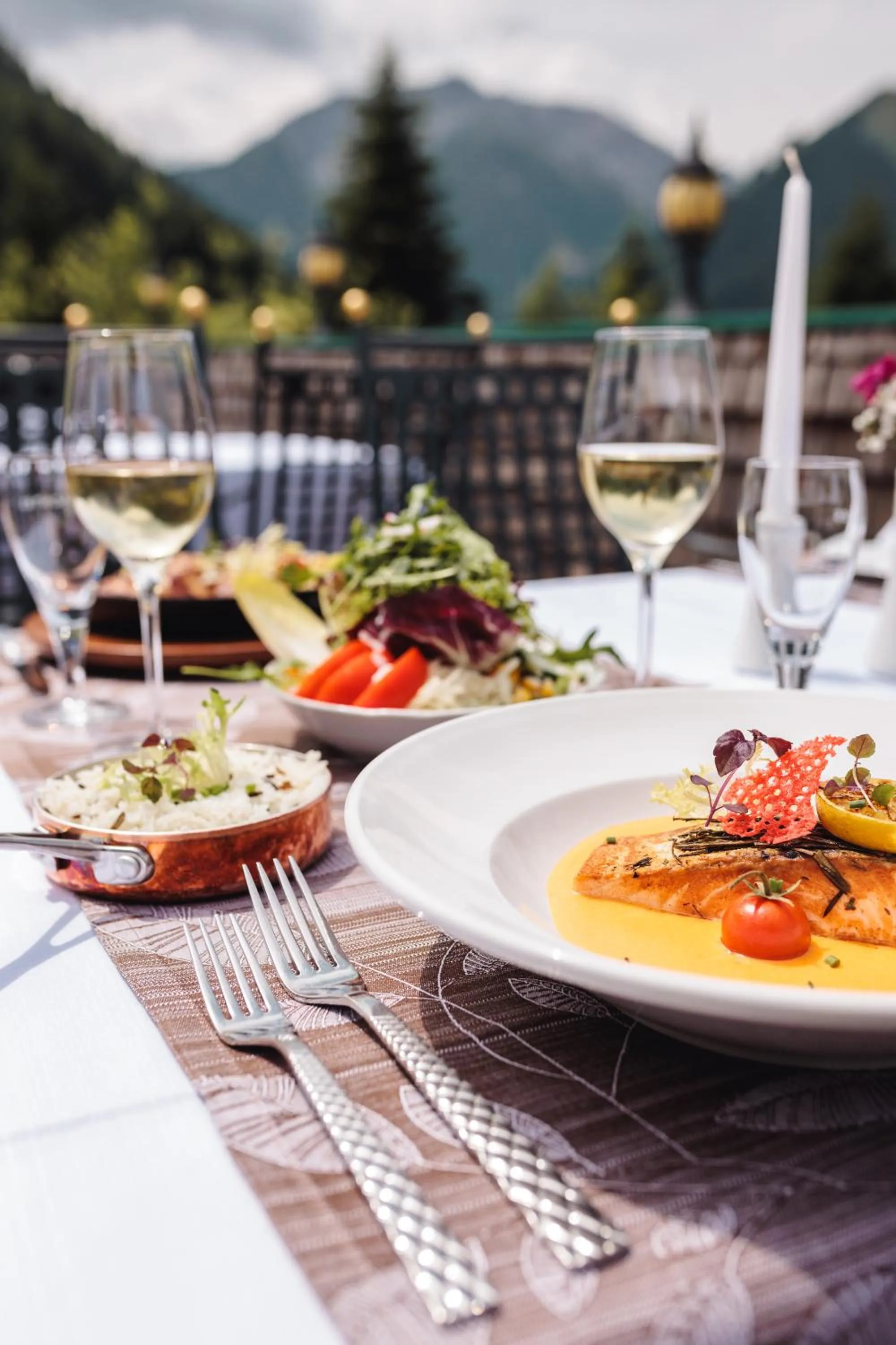 Restaurant/places to eat in Hotel Rotlechhof