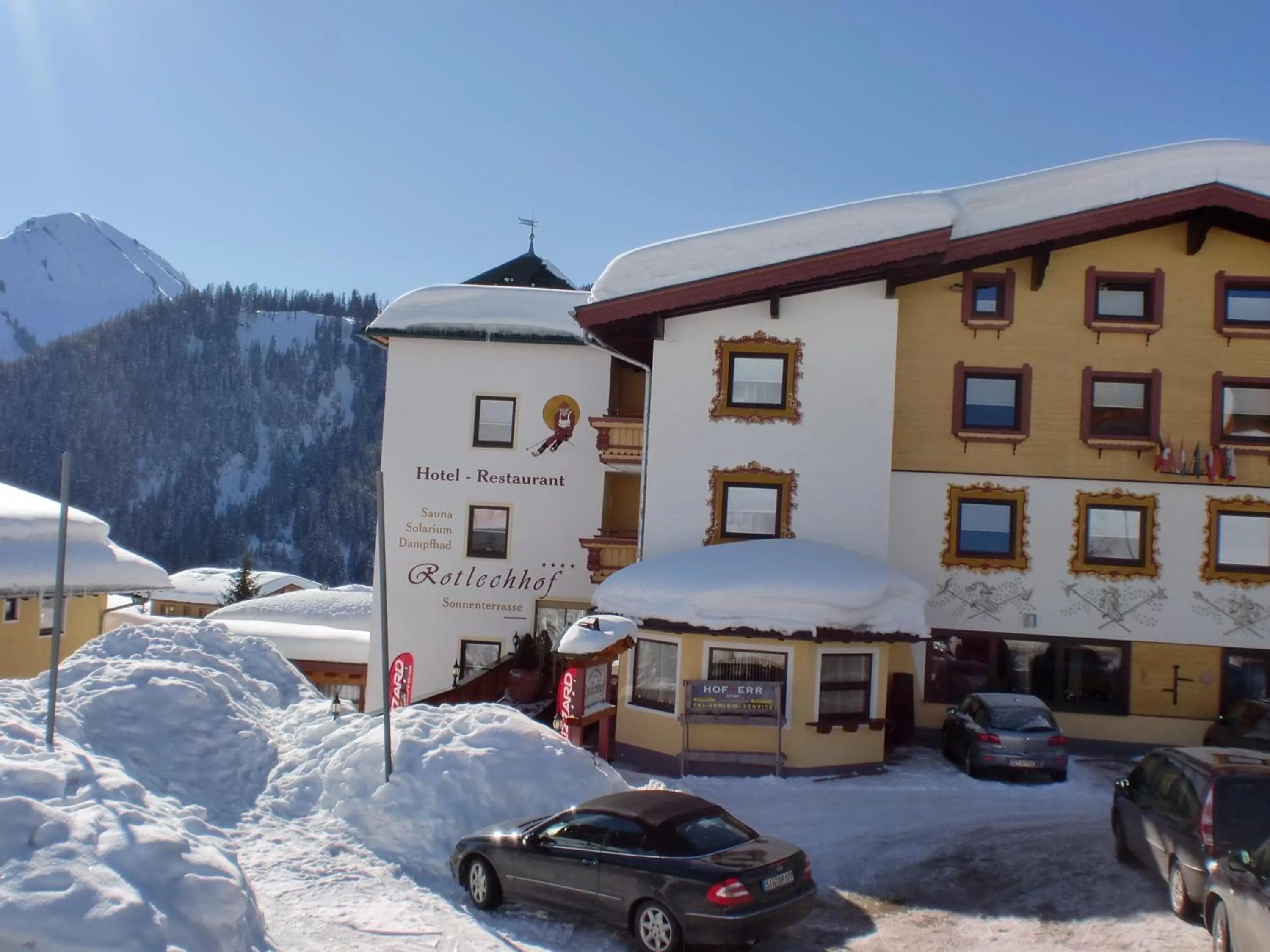 Property building in Hotel Rotlechhof