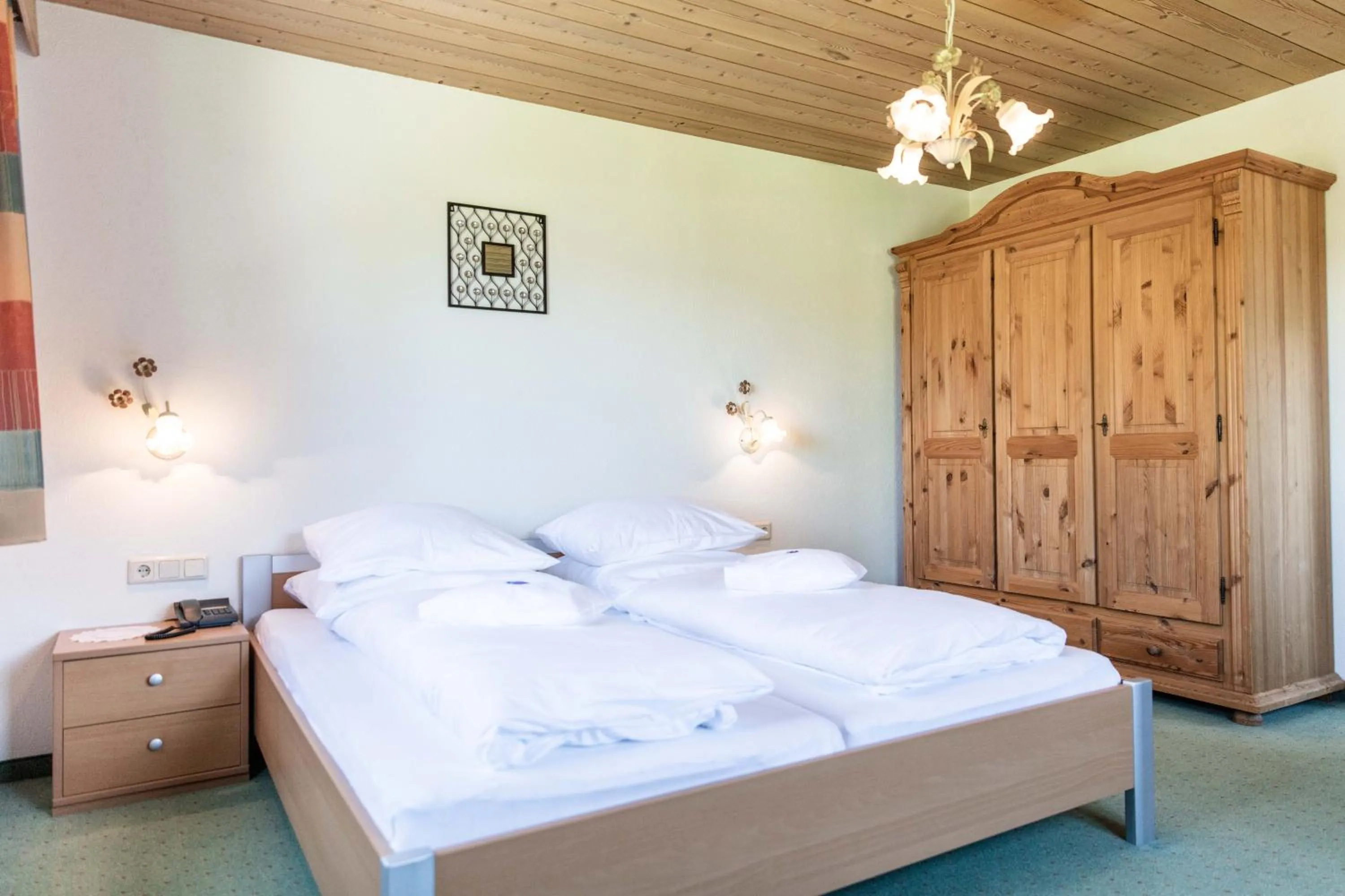 Photo of the whole room, Bed in Hotel Rotlechhof