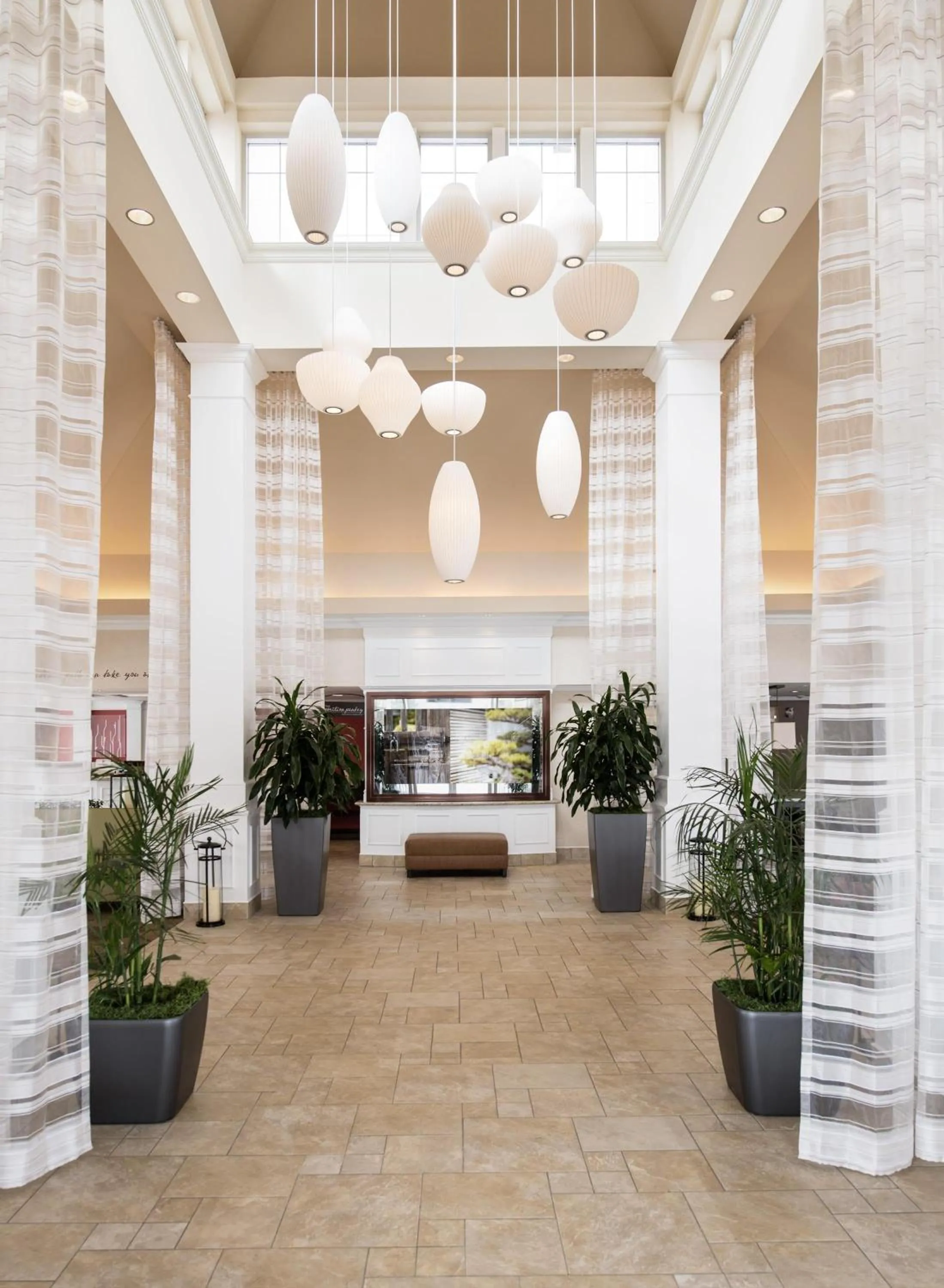 Lobby or reception in Hilton Garden Inn West Edmonton