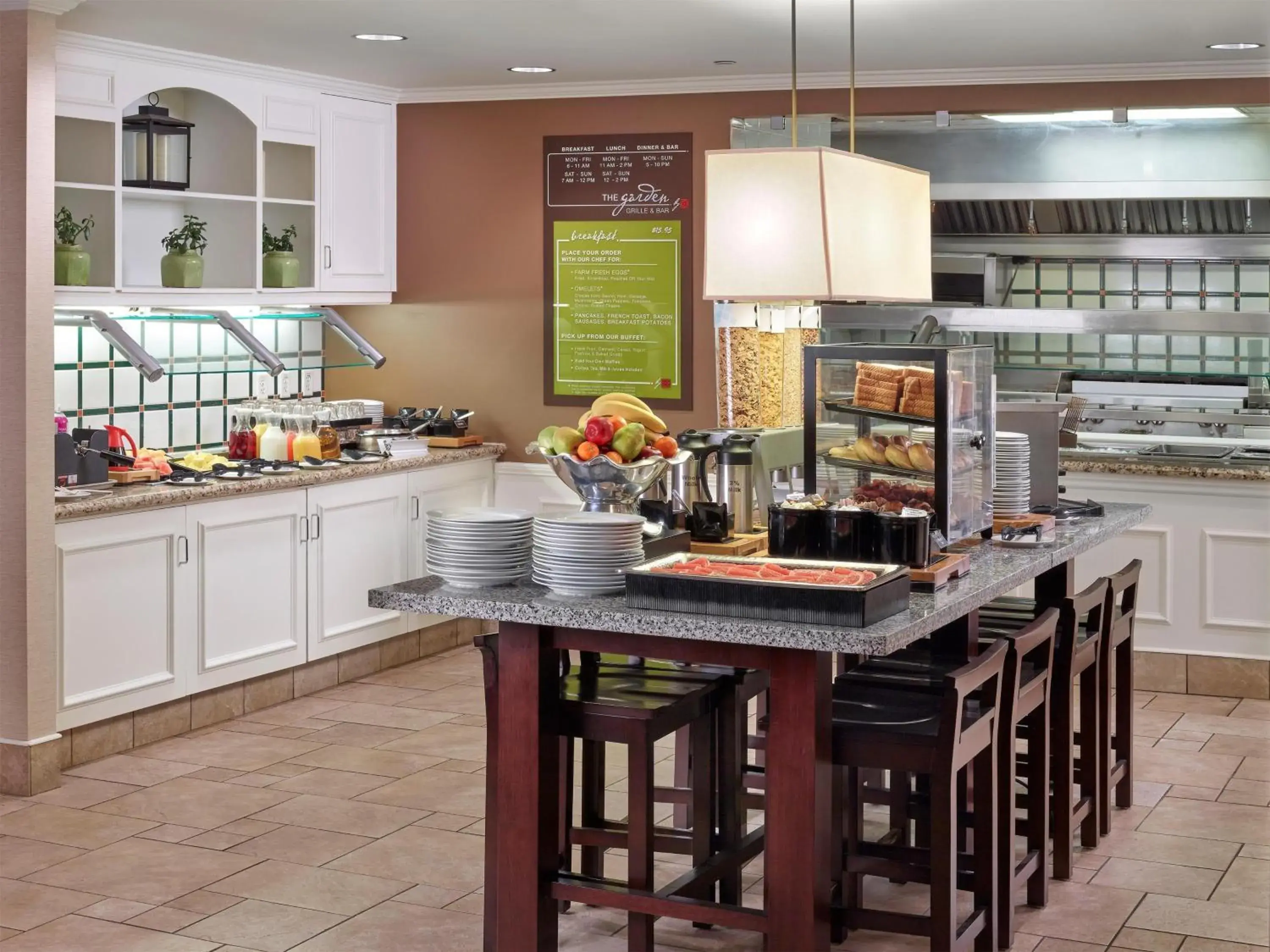 Breakfast in Hilton Garden Inn West Edmonton Breakfast in Hilton Garden Inn West Edmonton