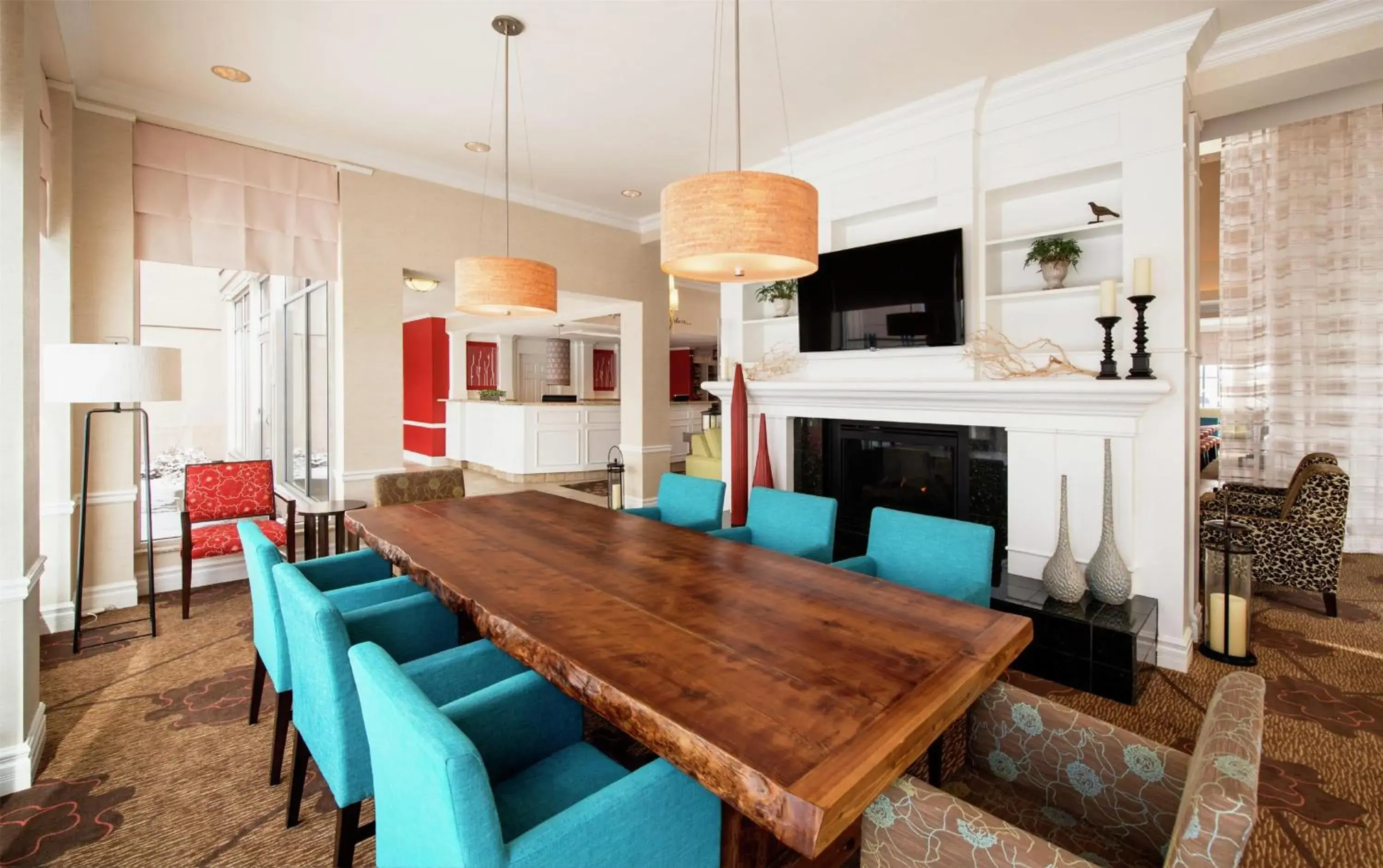 Lobby or reception in Hilton Garden Inn West Edmonton Lobby or reception in Hilton Garden Inn West Edmonton