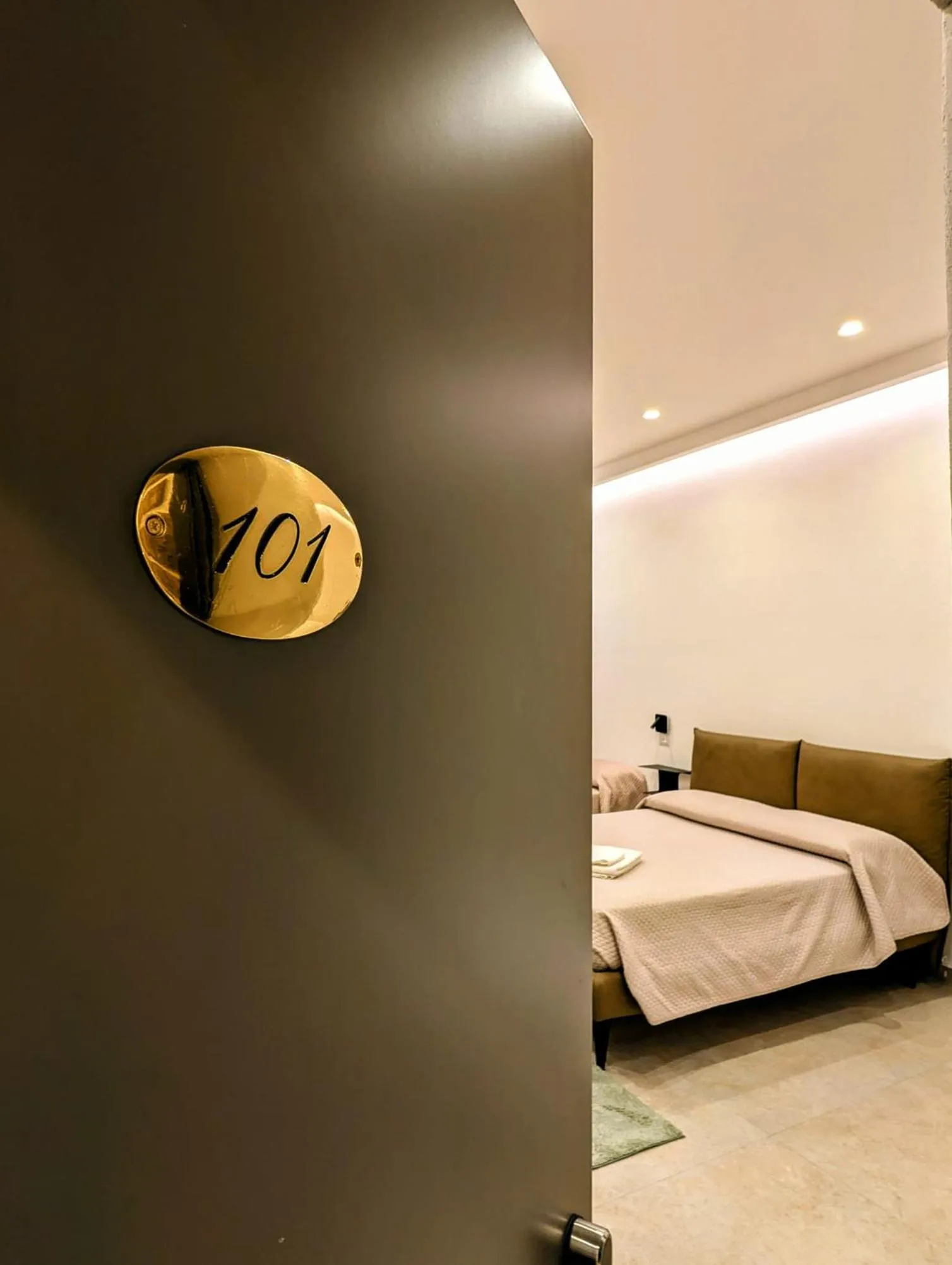 Bed in Porta di Castro Hotel & Pool