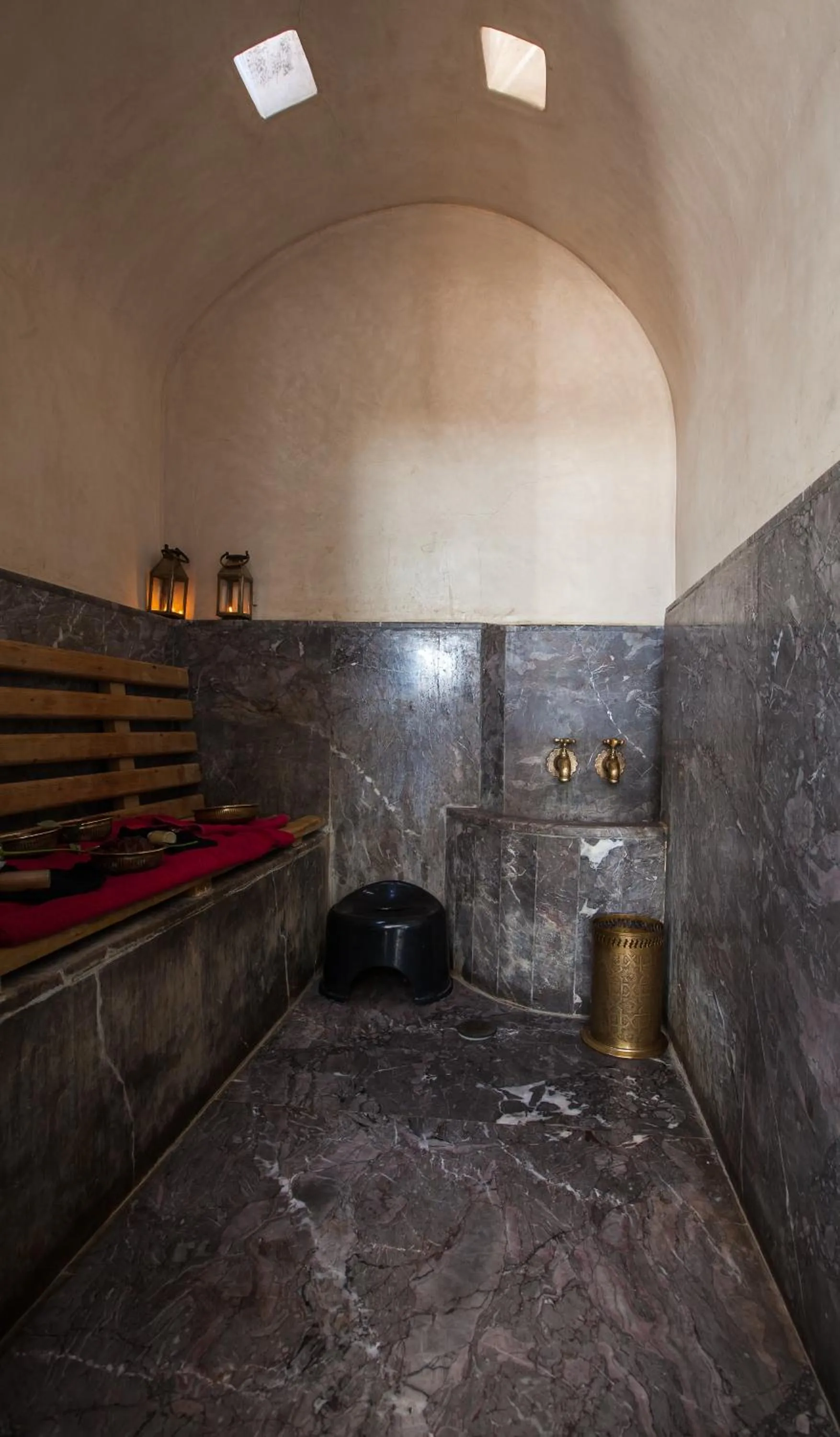 Steam room in Riad Shanima SPA Marrakech