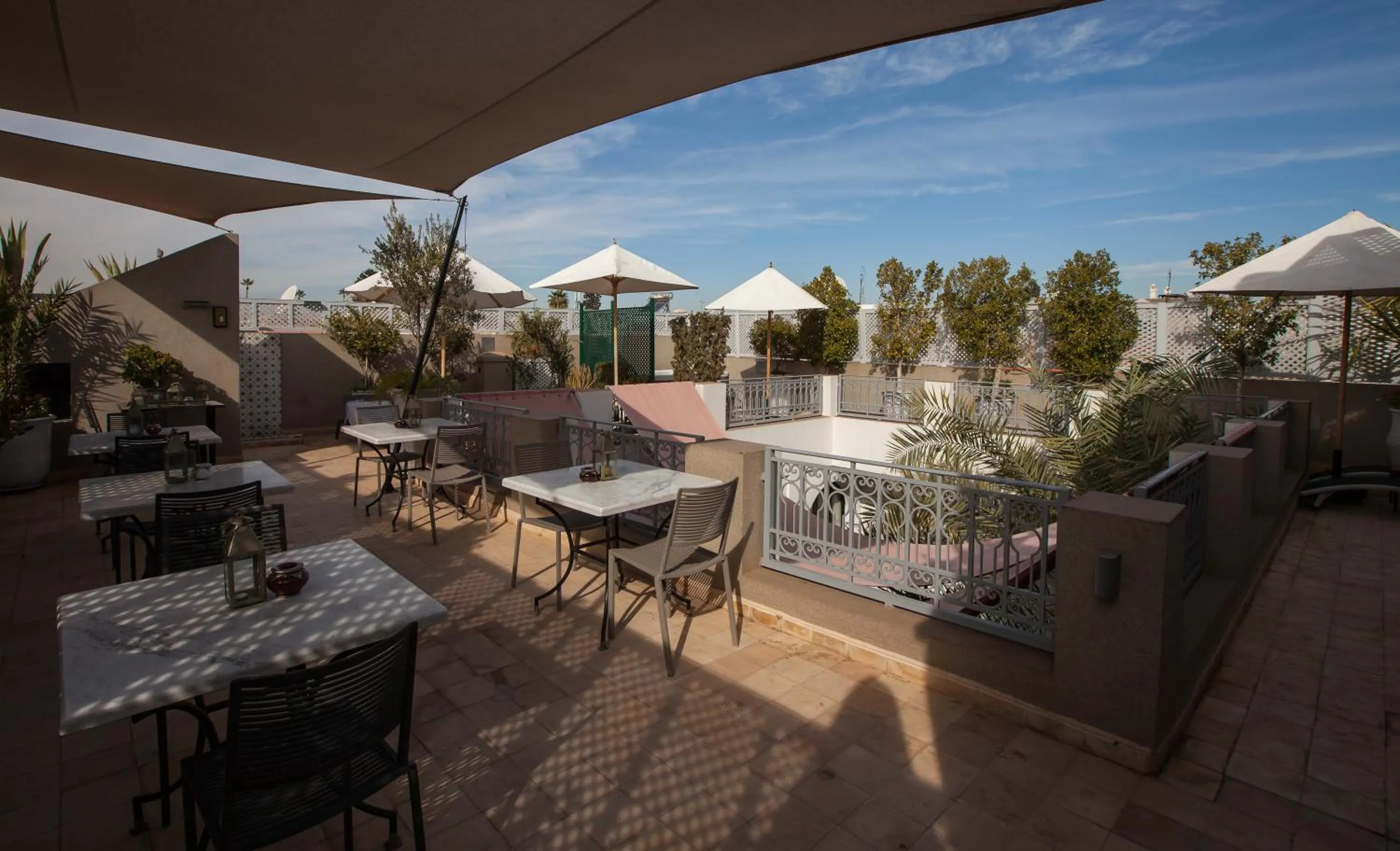Patio in Riad Shanima SPA Marrakech