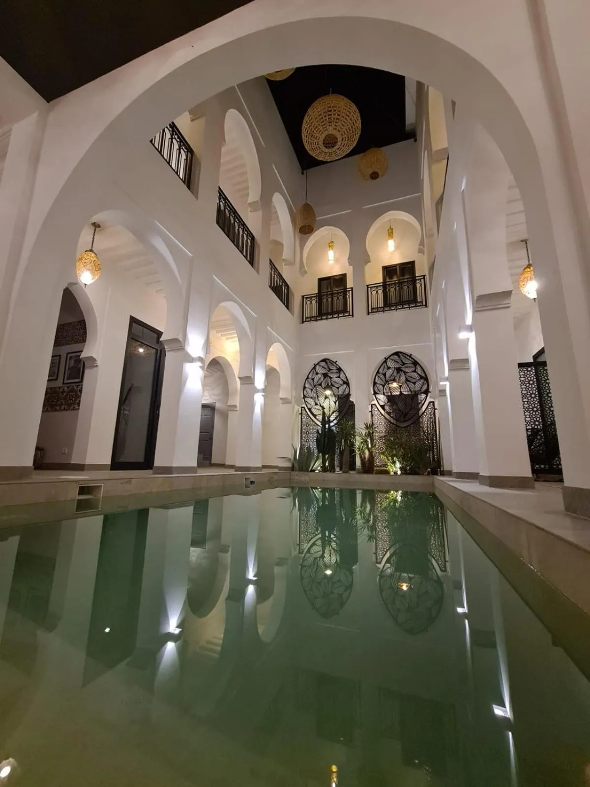 Swimming pool in Riad Shanima SPA Marrakech