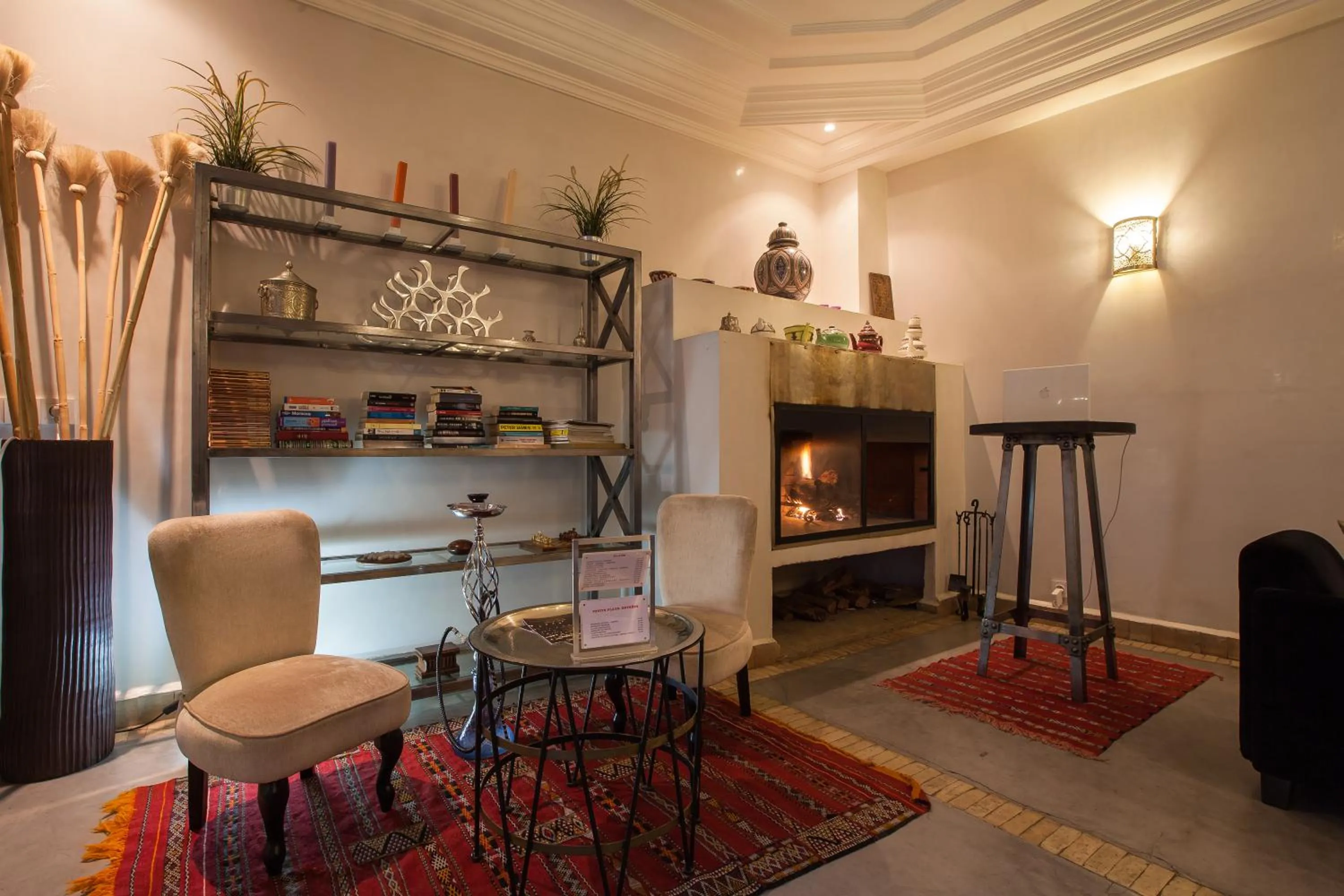Living room in Riad Shanima SPA Marrakech