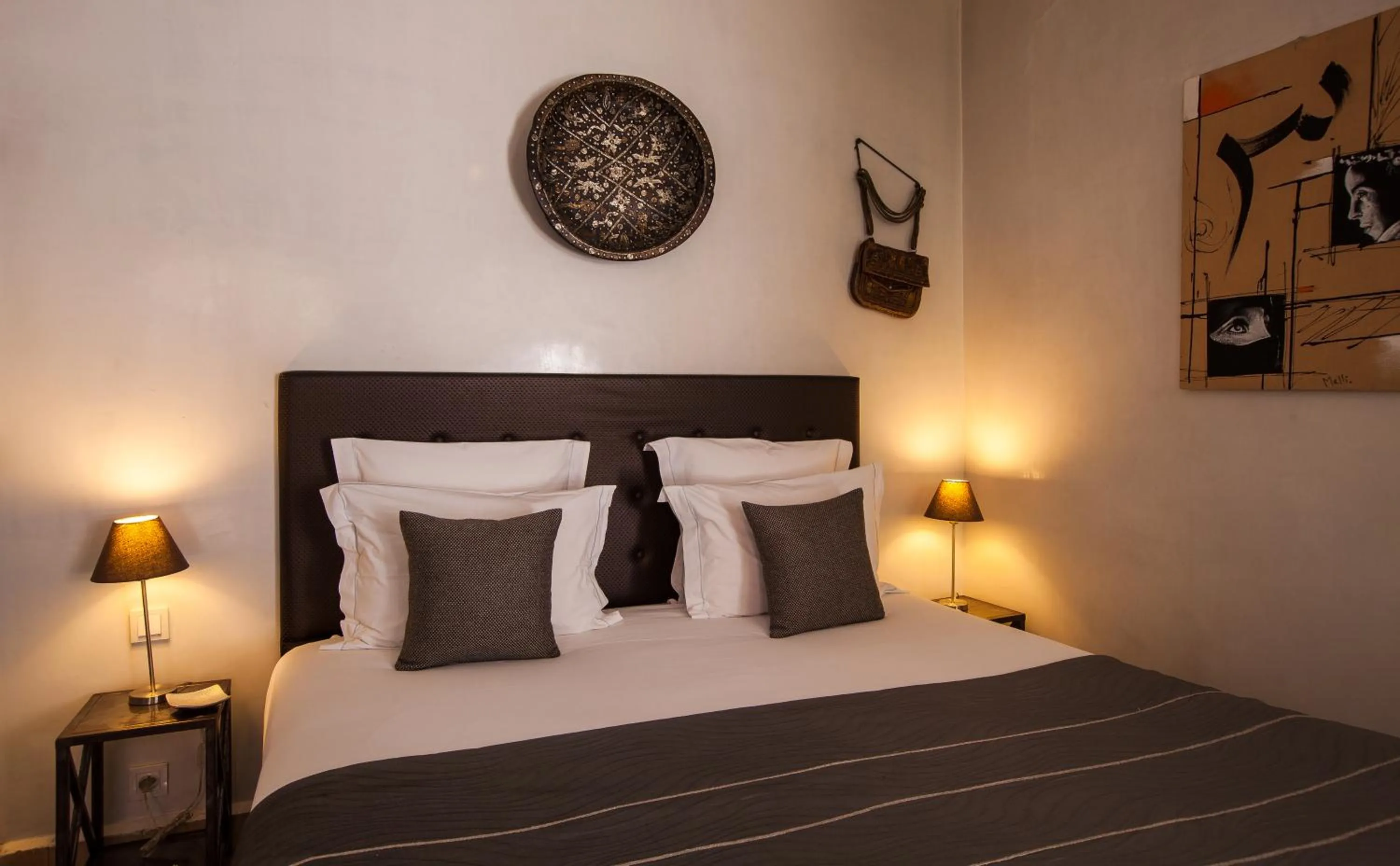 Photo of the whole room, Bed in Riad Shanima SPA Marrakech