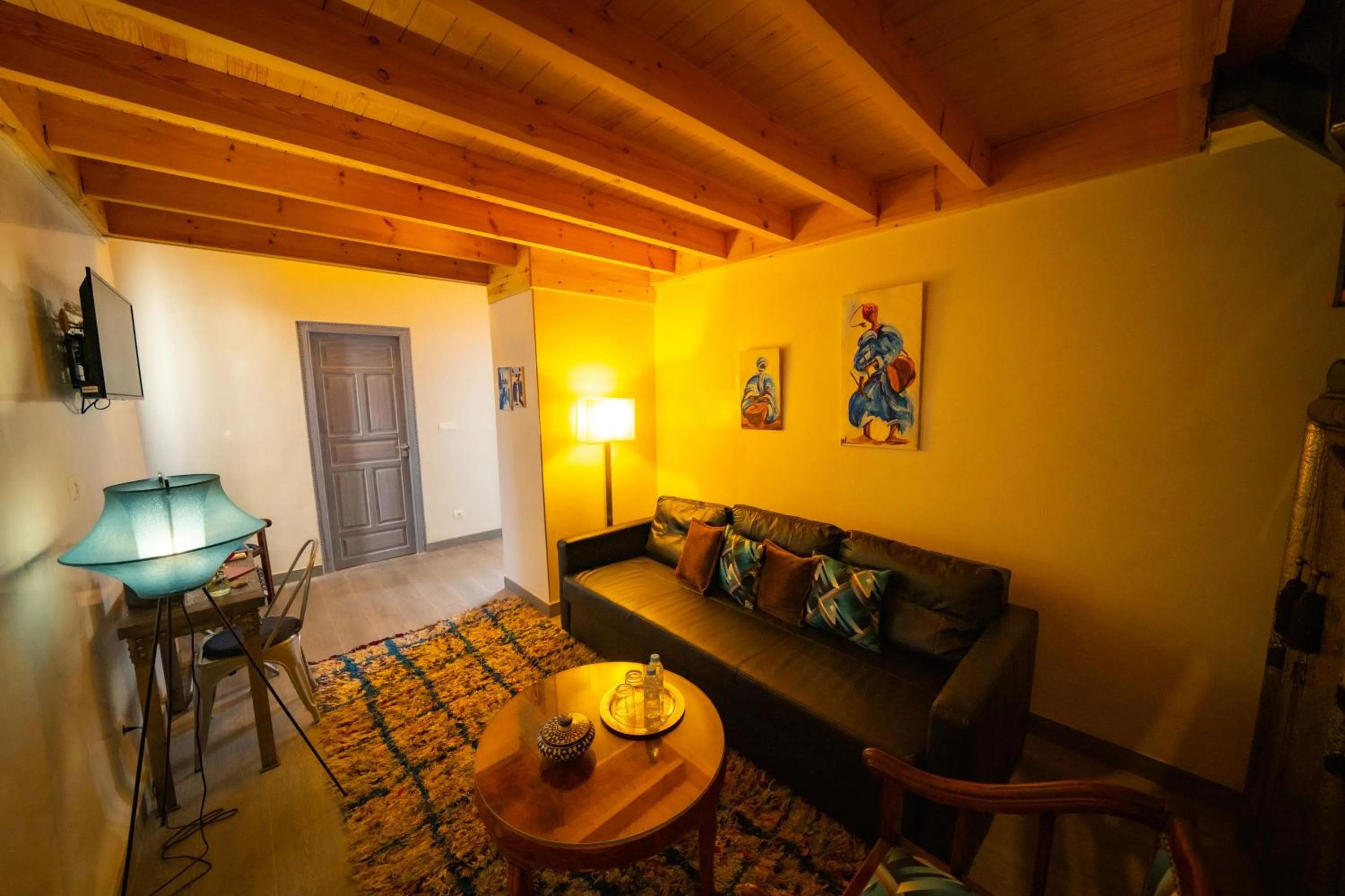 Seating area in Riad Shanima SPA Marrakech