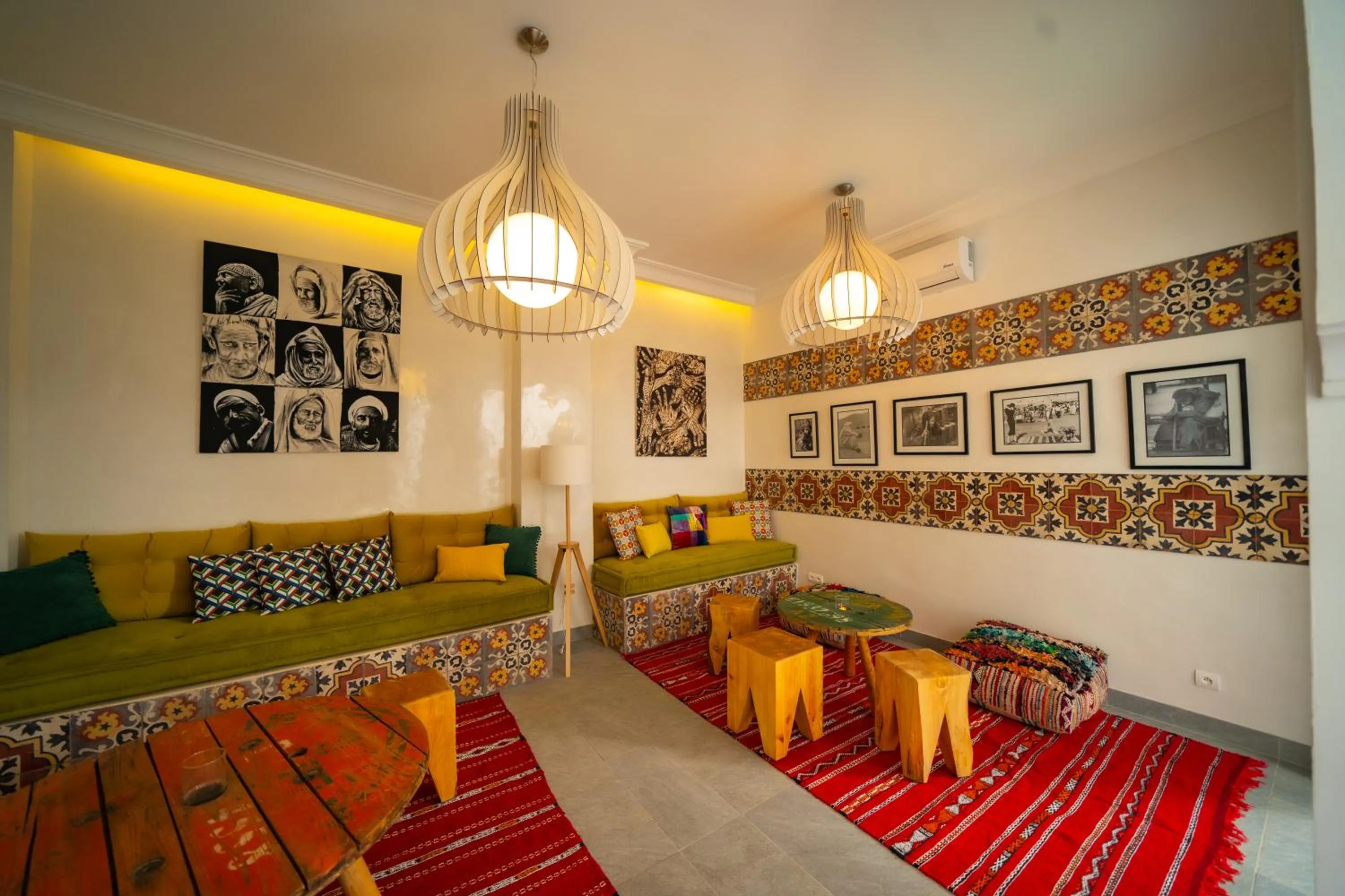 Lounge or bar in Riad Shanima SPA Marrakech