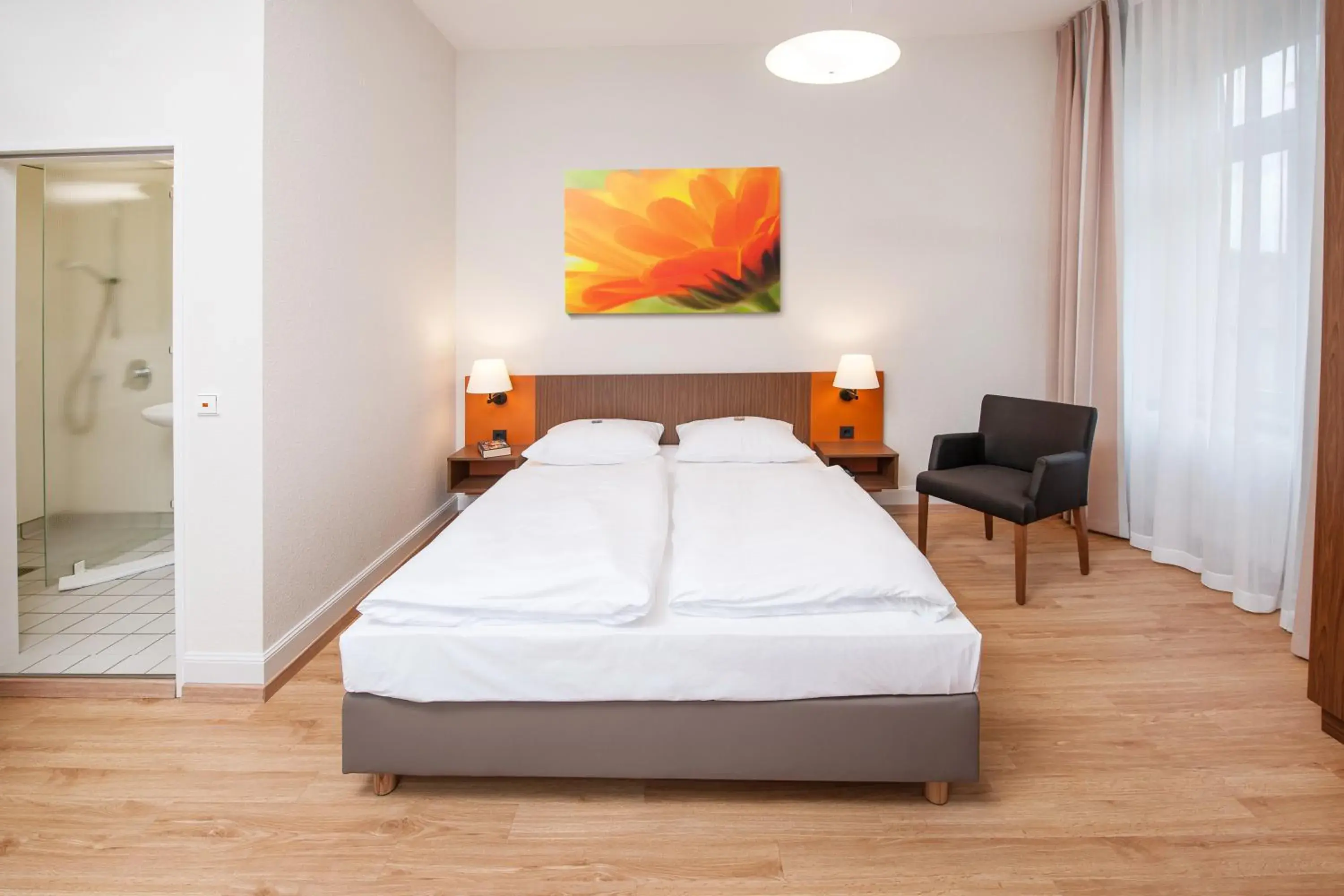 Bed in Bildungshaus St. Bernhard - Wohnen und Tagen Bed in Bildungshaus St. Bernhard - Wohnen und Tagen