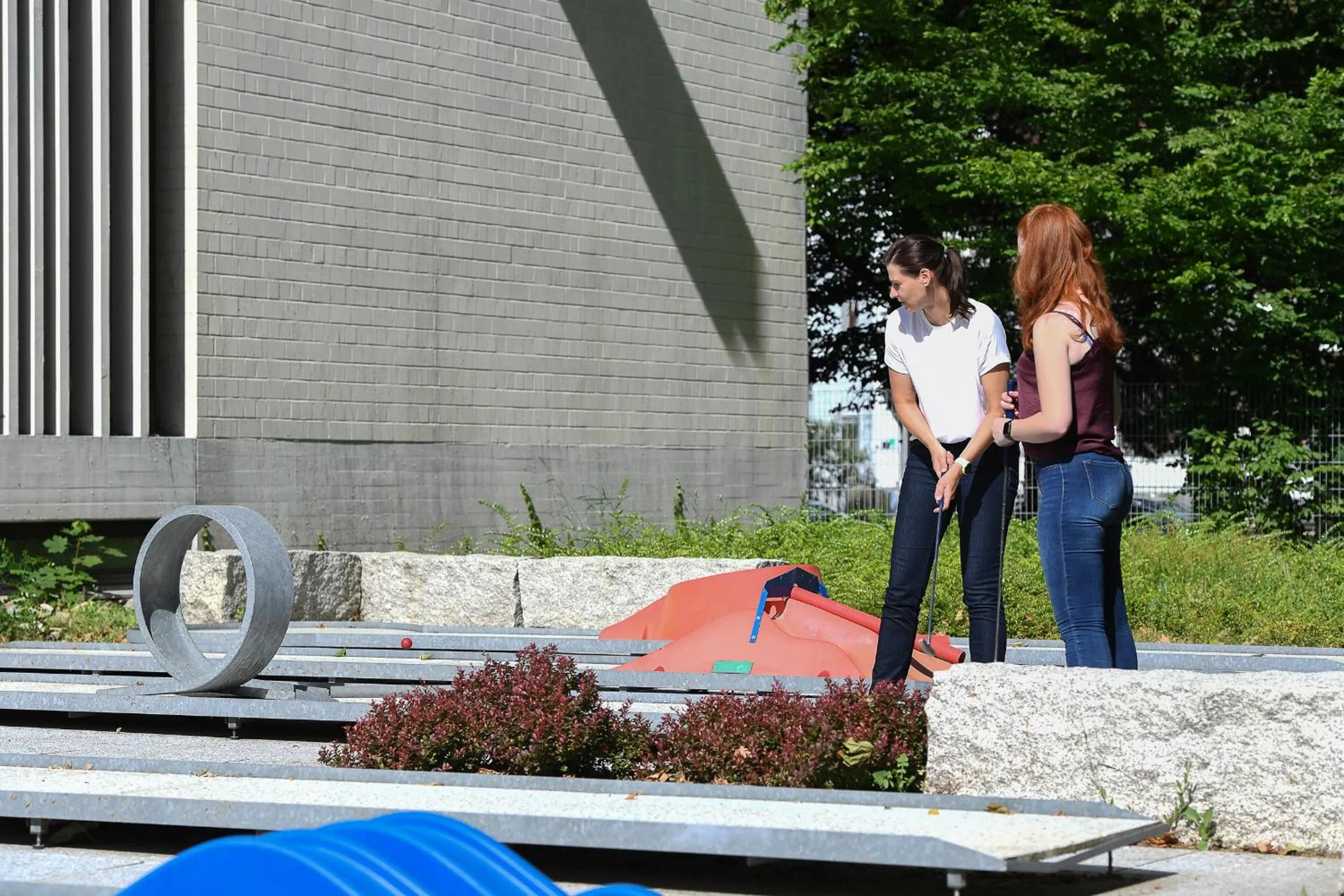 Minigolf in Bildungshaus St. Bernhard - Wohnen und Tagen