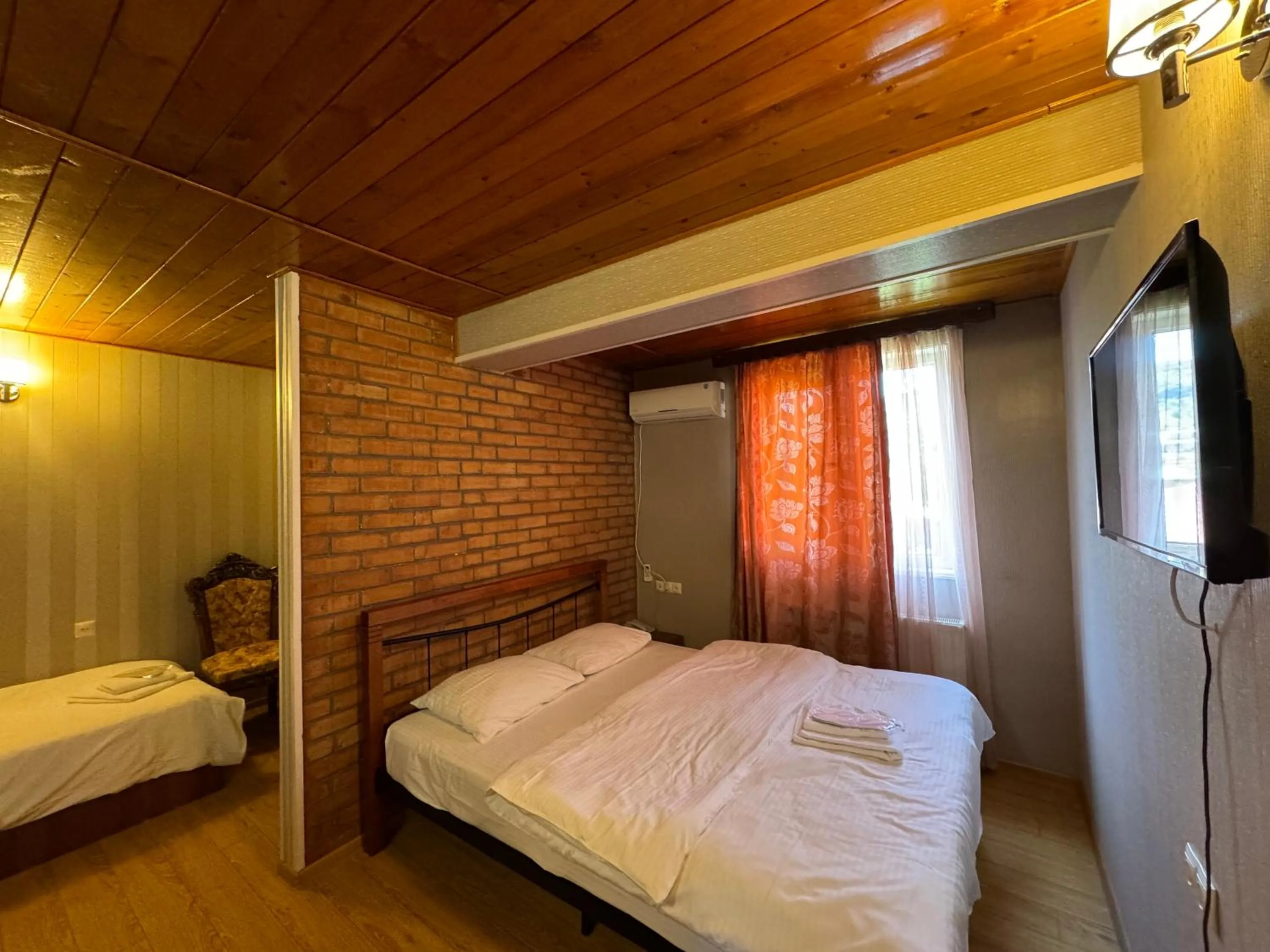 Bed in Hotel Kalanga