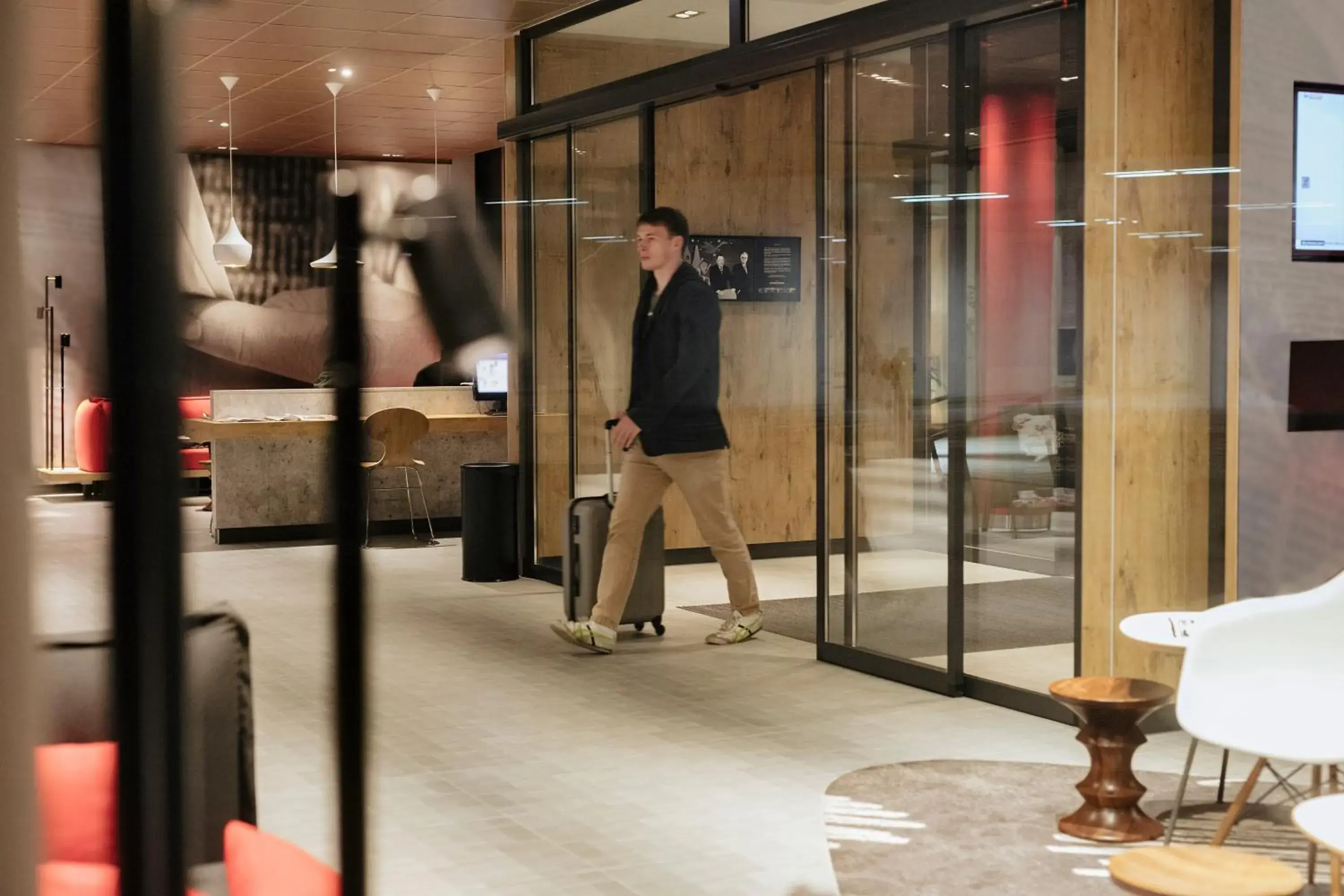 Lobby or reception in ibis Hotel Hannover City Lobby or reception in ibis Hotel Hannover City