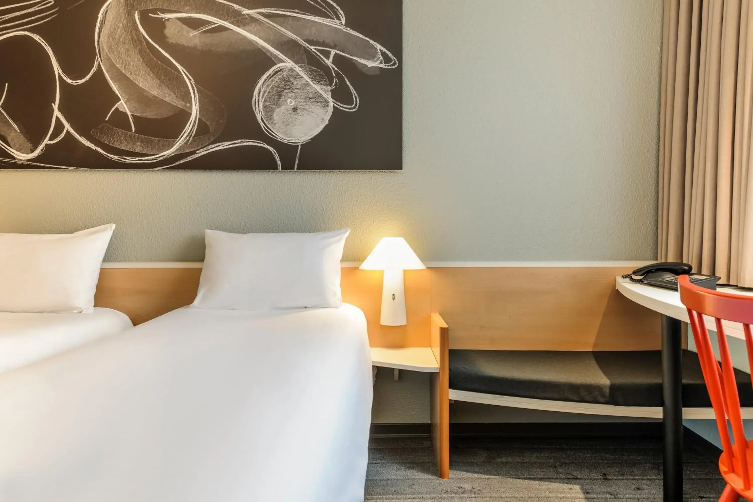 Bed in ibis Hotel Hannover City Bed in ibis Hotel Hannover City