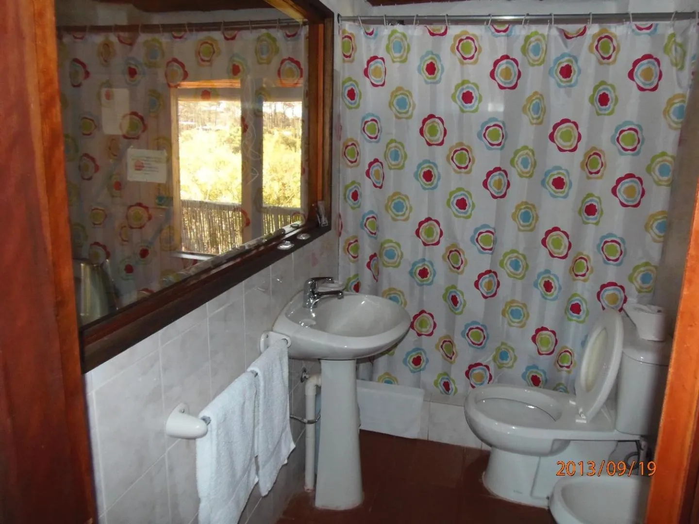 Bathroom in Hotel El Refugio nudista naturista opcional