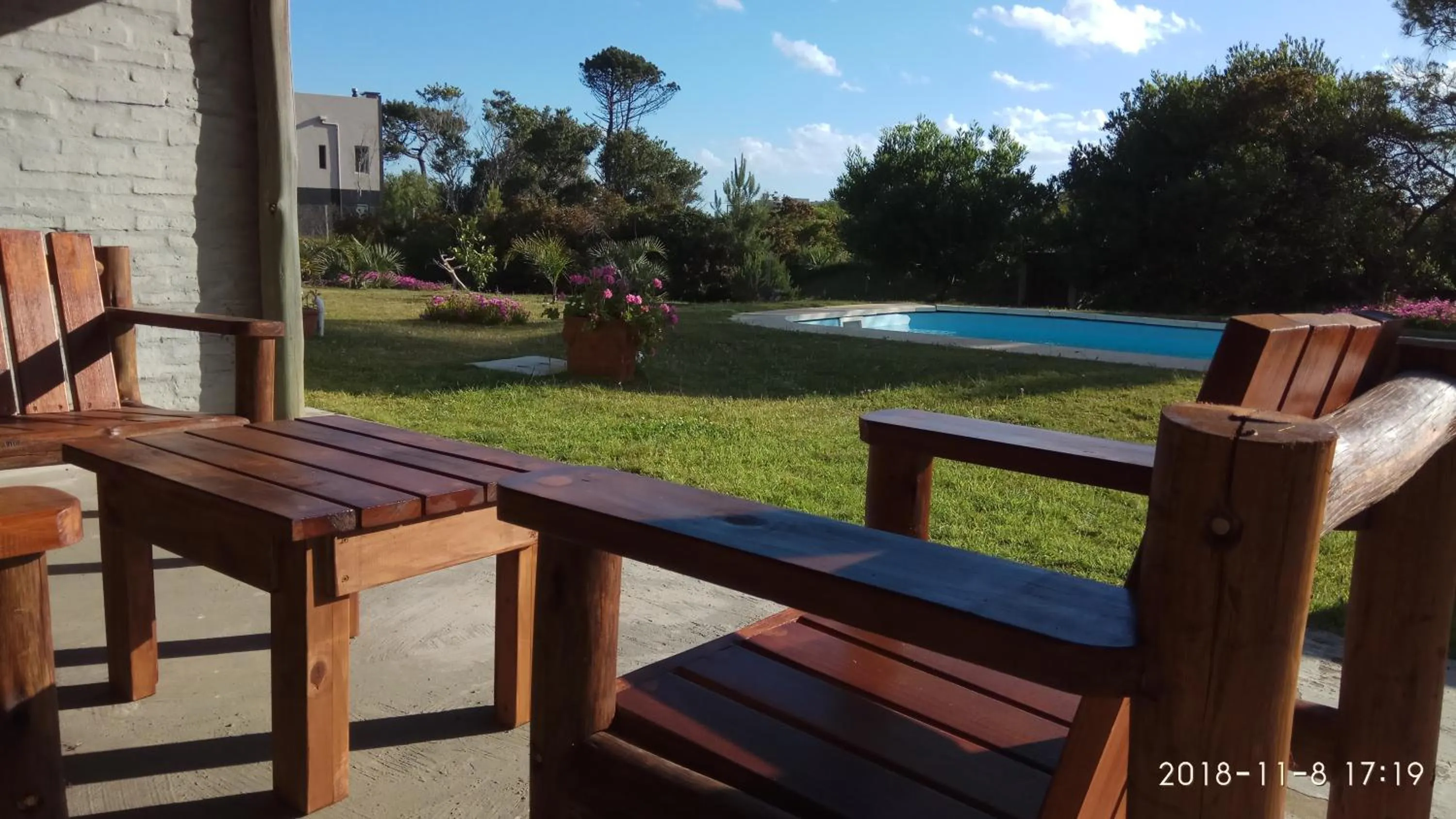 Garden in Hotel El Refugio nudista naturista opcional