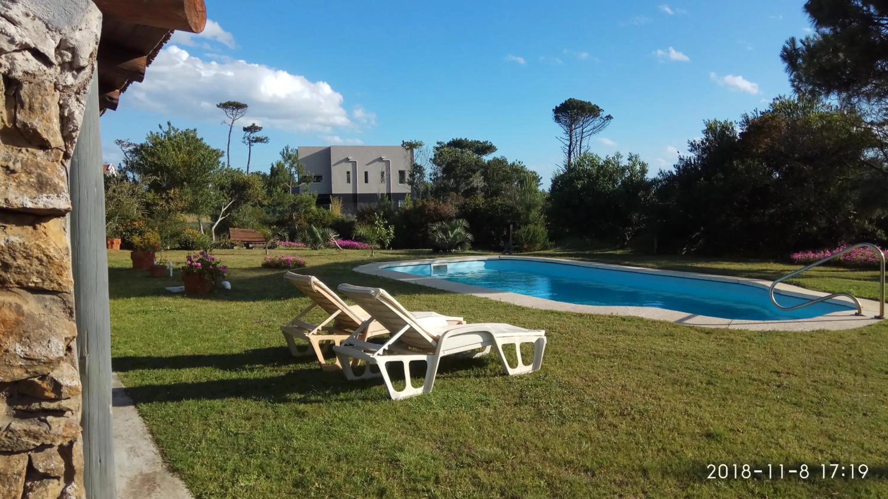 Garden in Hotel El Refugio nudista naturista opcional