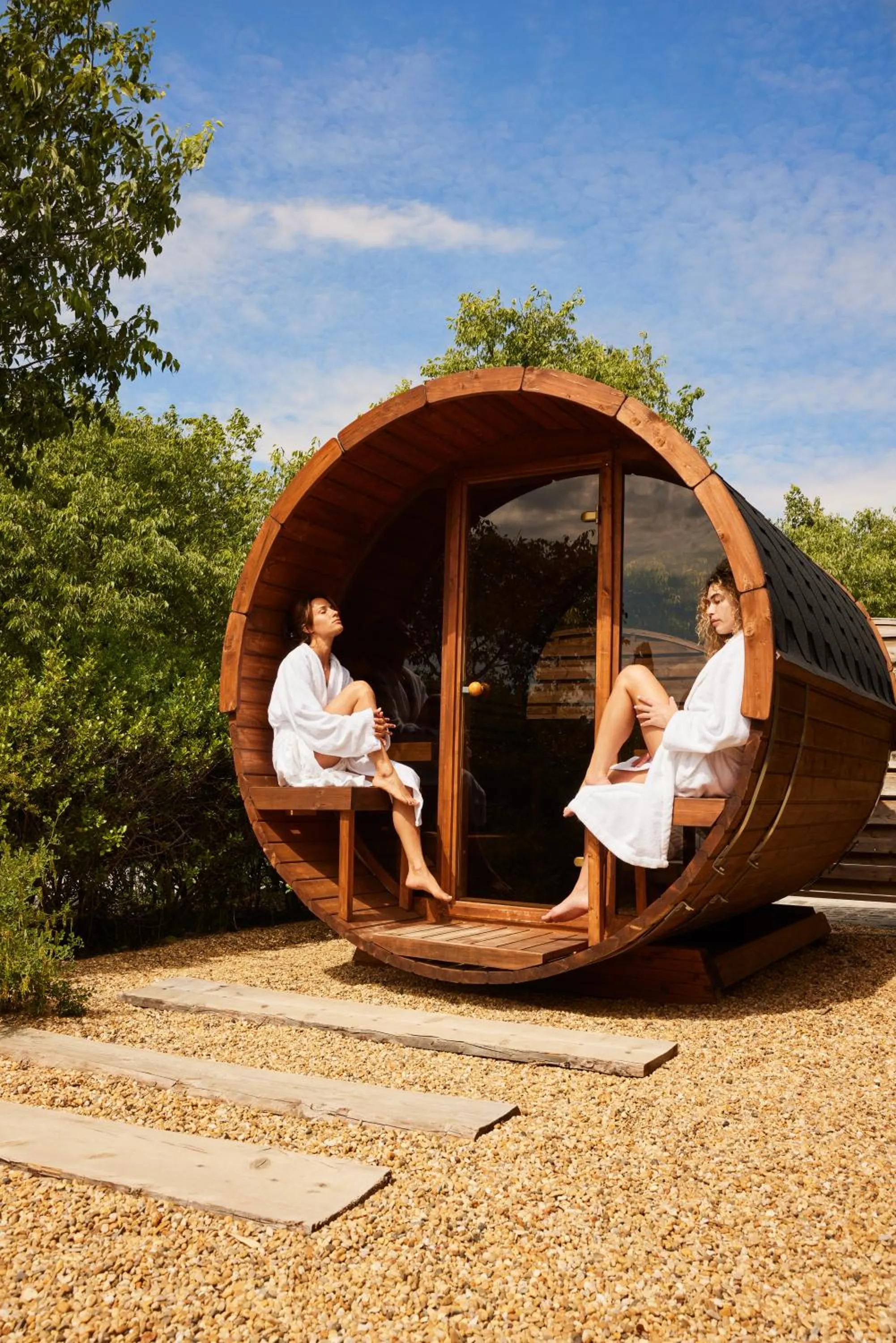 Sauna in Ultimate Provence Hotel & Spa