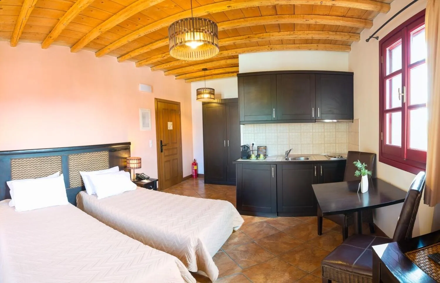 Kitchen or kitchenette, Bed in Lively Lofts by The Varos Residences