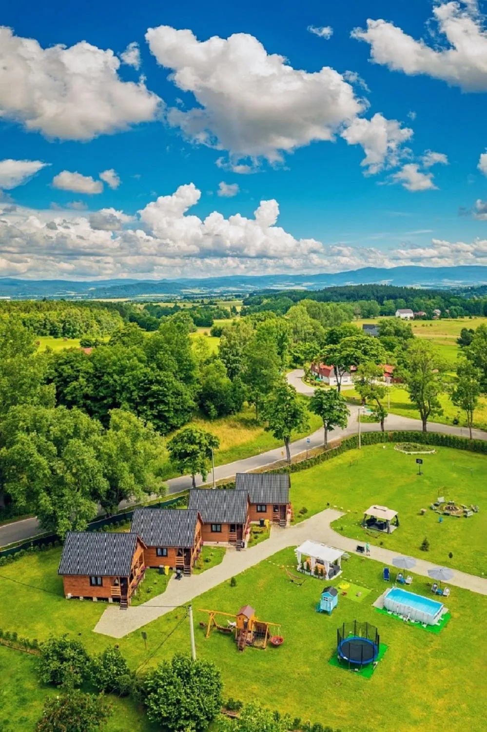 Property building in Osada Widok na Góry - Dwa domki z Jacuzzi na wyłączność