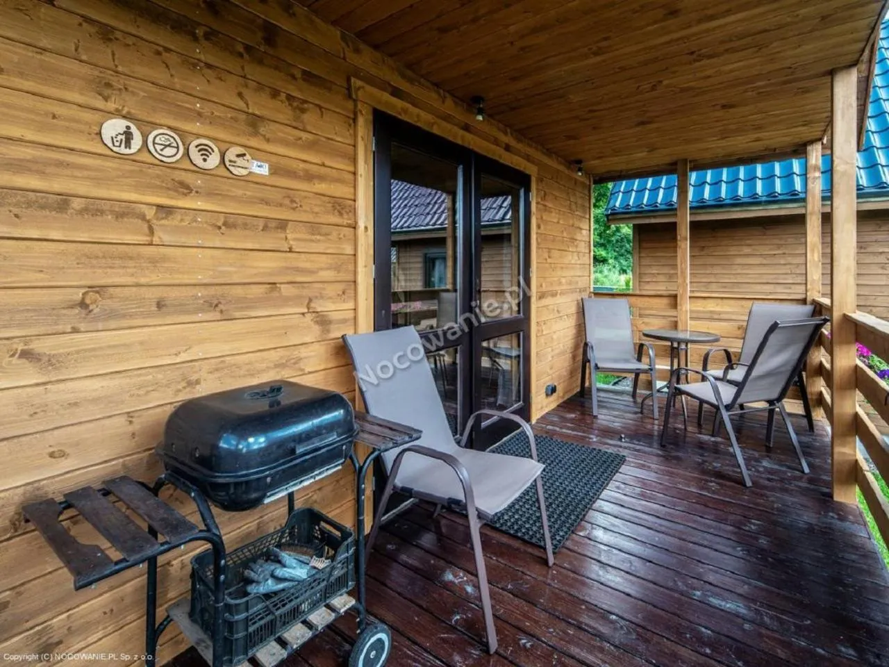 BBQ facilities in Osada Widok na Góry - Dwa domki z Jacuzzi na wyłączność