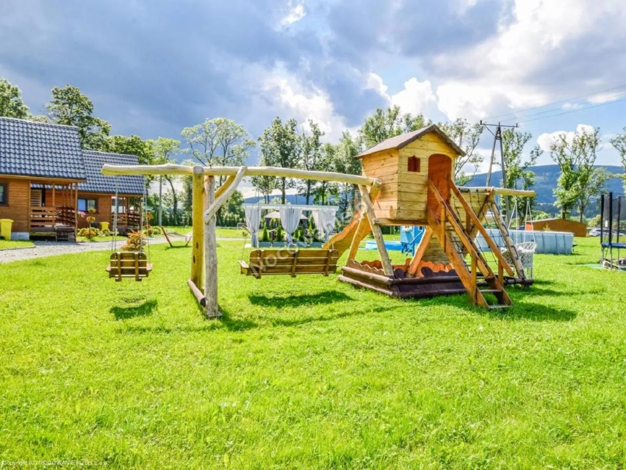 Day in Osada Widok na Góry - Dwa domki z Jacuzzi na wyłączność