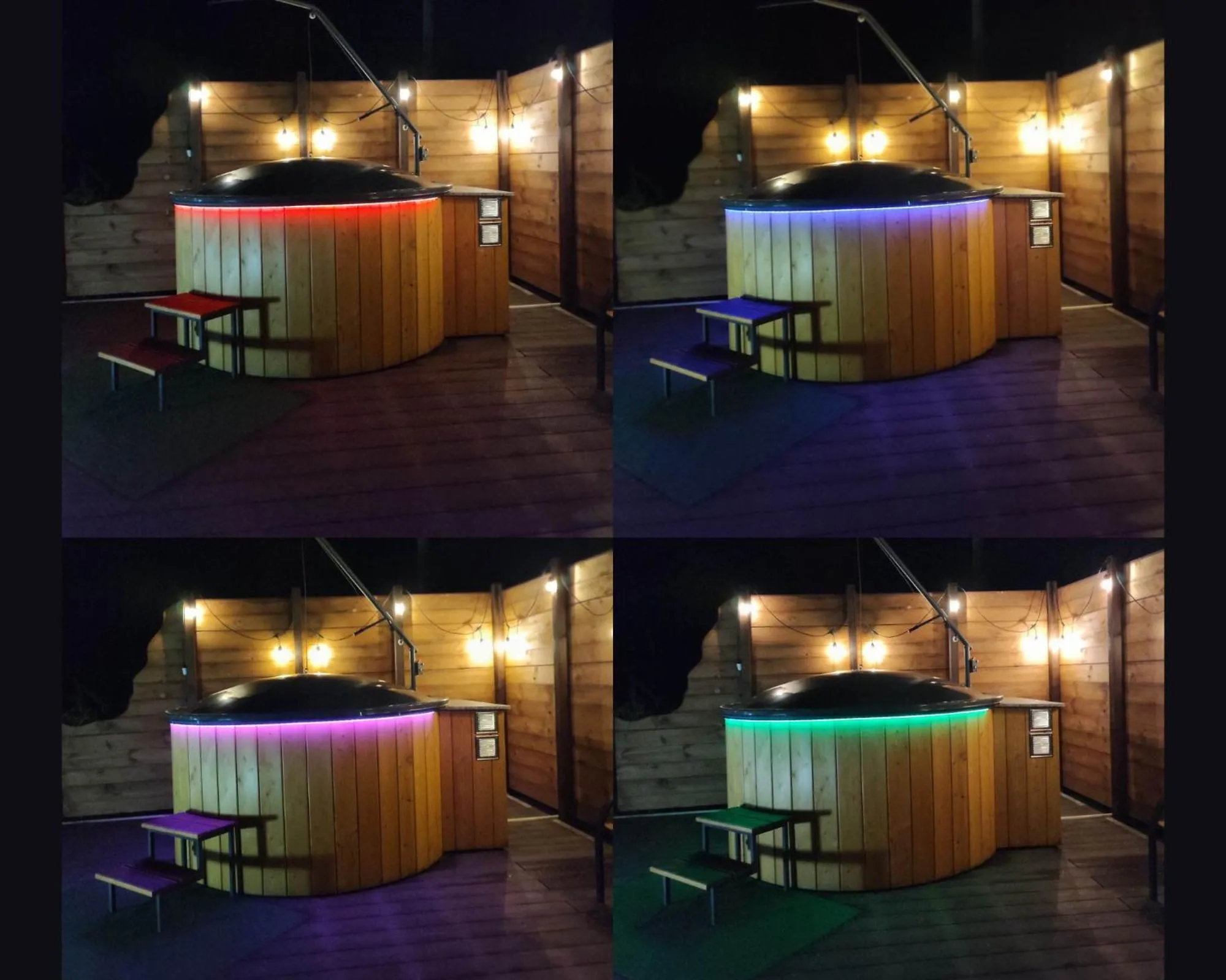 Night in Osada Widok na Góry - Dwa domki z Jacuzzi na wyłączność