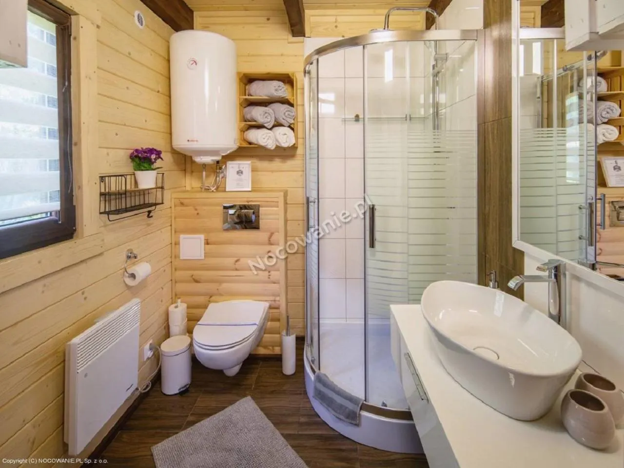 Shower in Osada Widok na Góry - Dwa domki z Jacuzzi na wyłączność