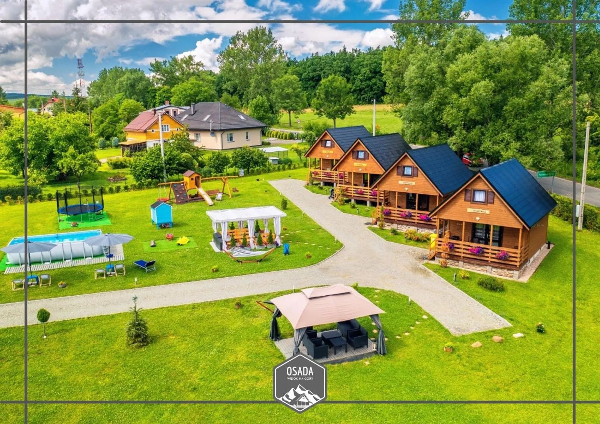 Property building in Osada Widok na Góry - Dwa domki z Jacuzzi na wyłączność