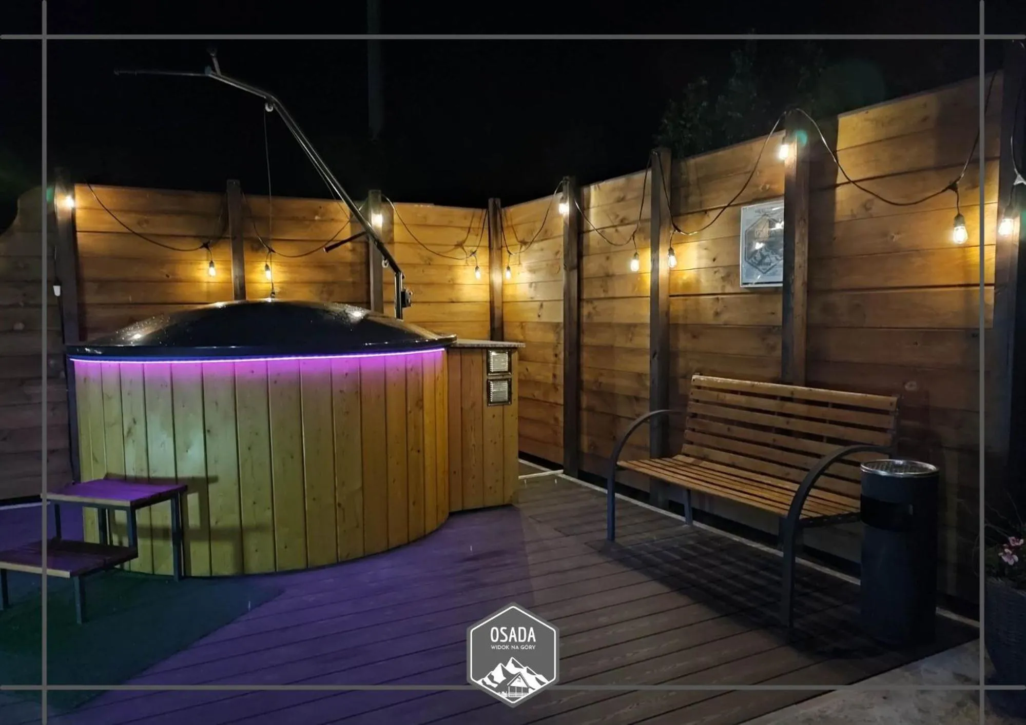 Night in Osada Widok na Góry - Dwa domki z Jacuzzi na wyłączność