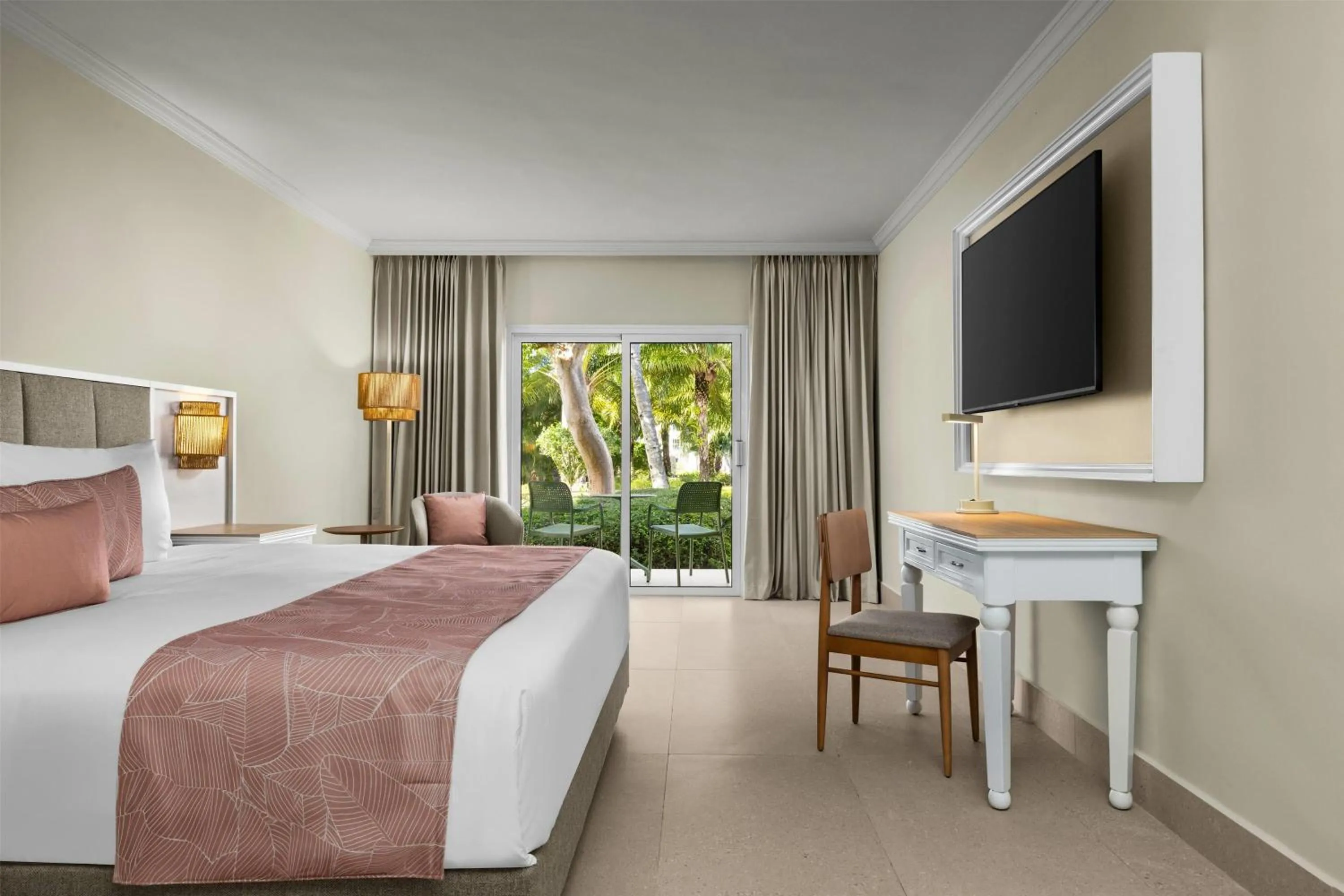 Photo of the whole room, Bed in Wyndham Alltra Punta Cana All Inclusive Resort